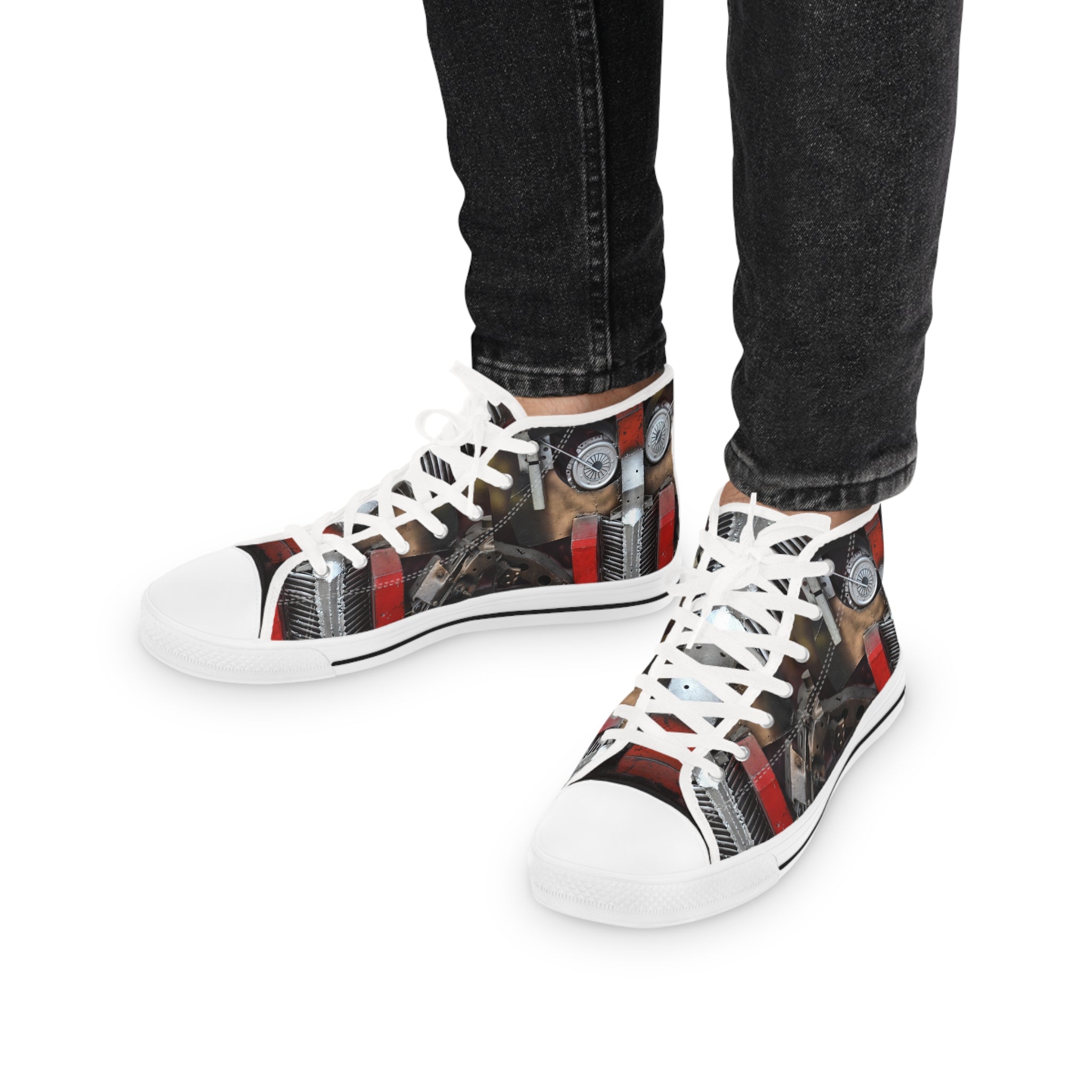 Viringee Gearcore High Top Sneakers for Men
