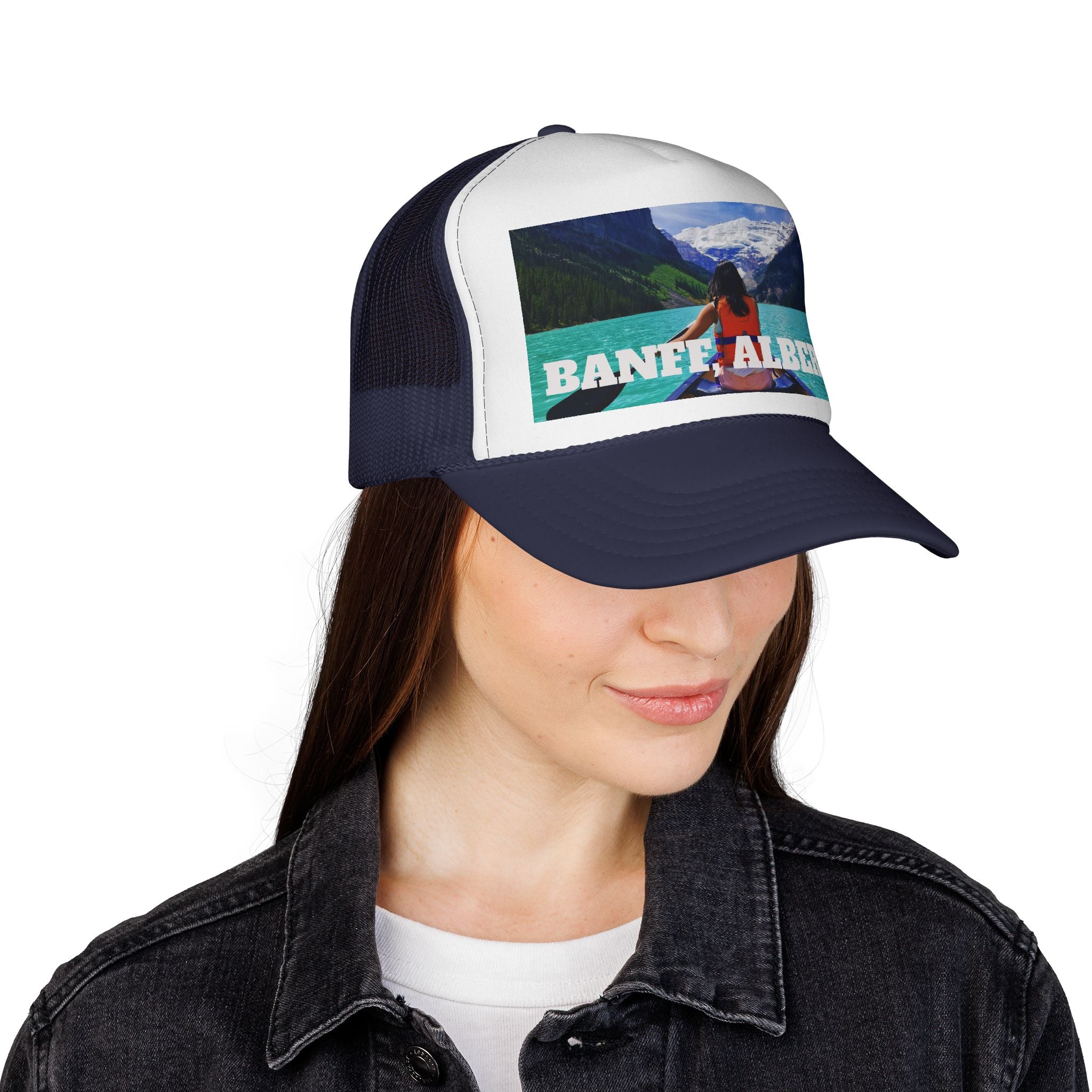 Unisex Banff trucker cap, breathable mesh back
