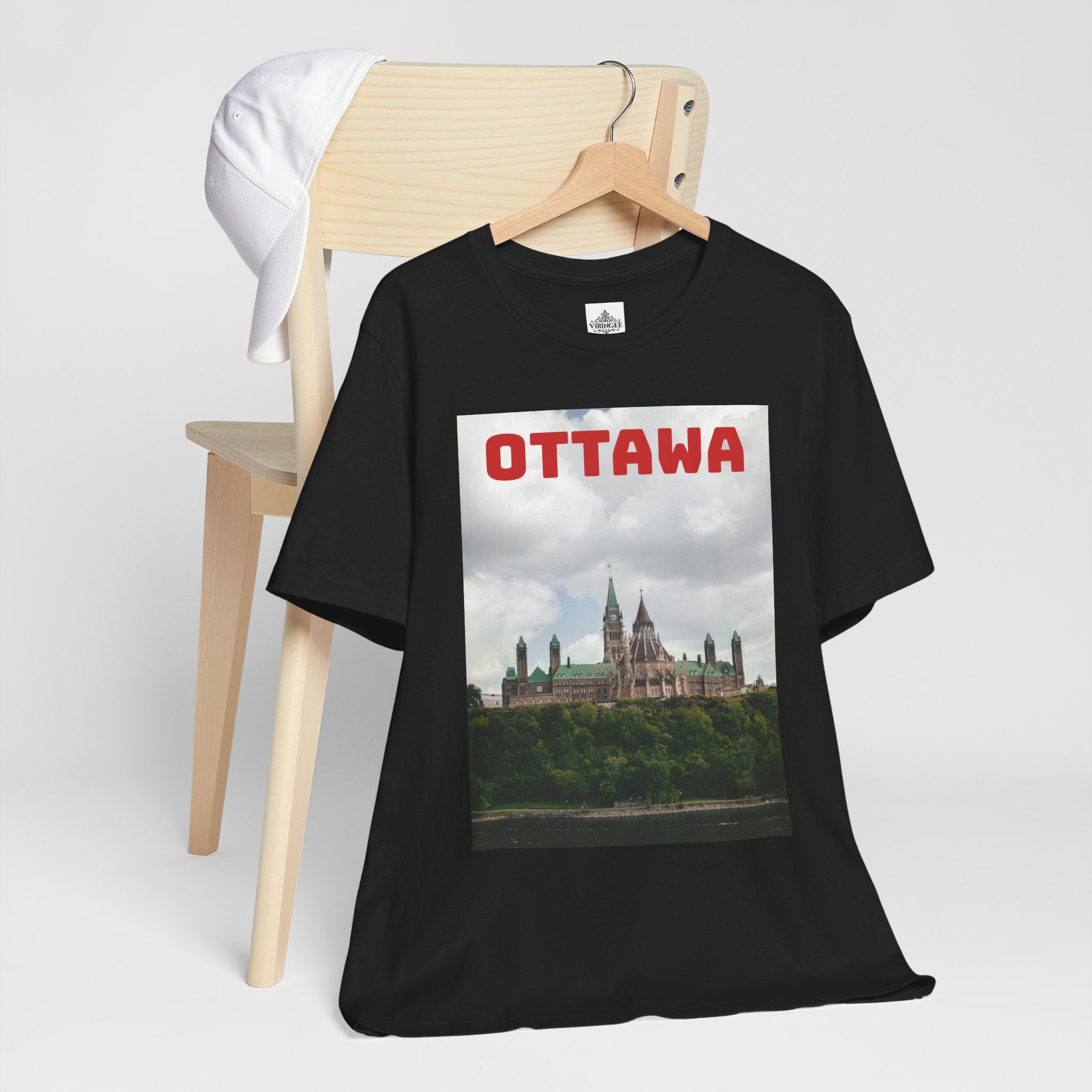 Viringee Ottawa graphic T-shirt, unisex short sleeve