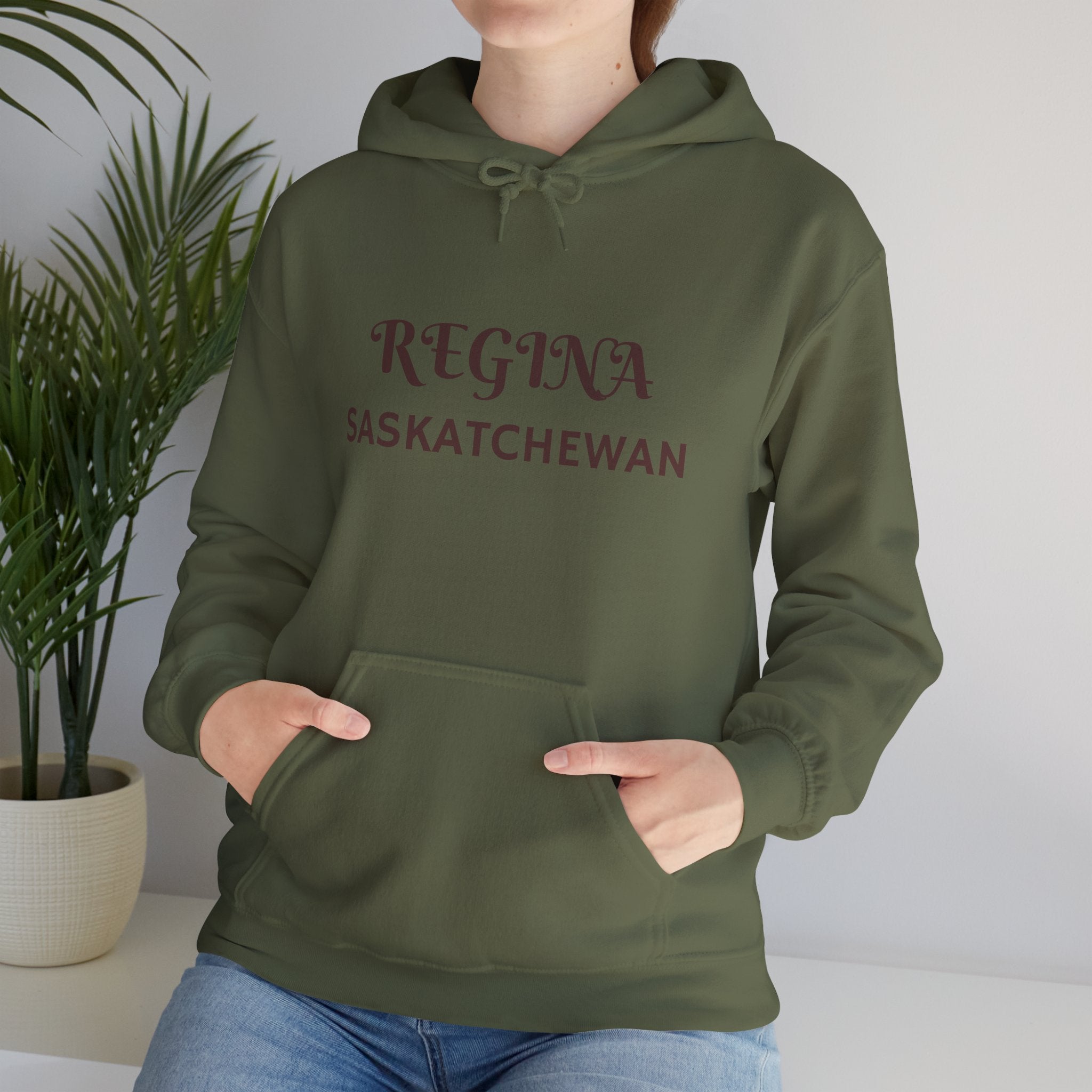 Viringee Regina Saskatchewan Unisex Heavy Blend Hoodie