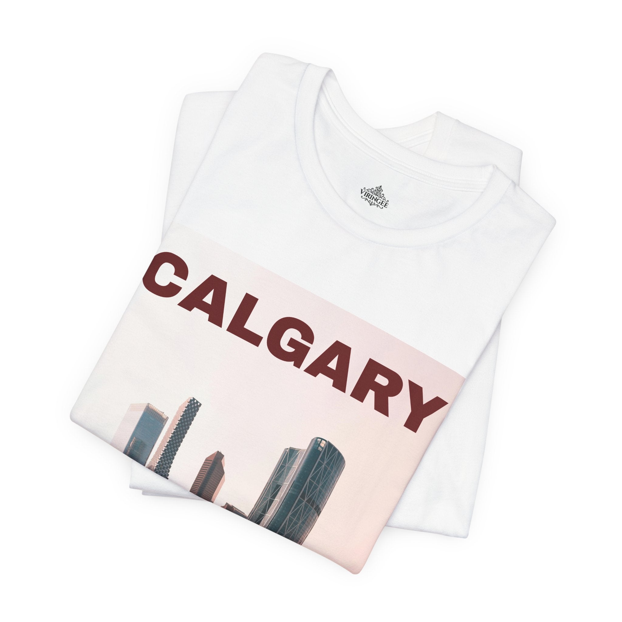 Viringee Calgary Skyline Unisex Tee