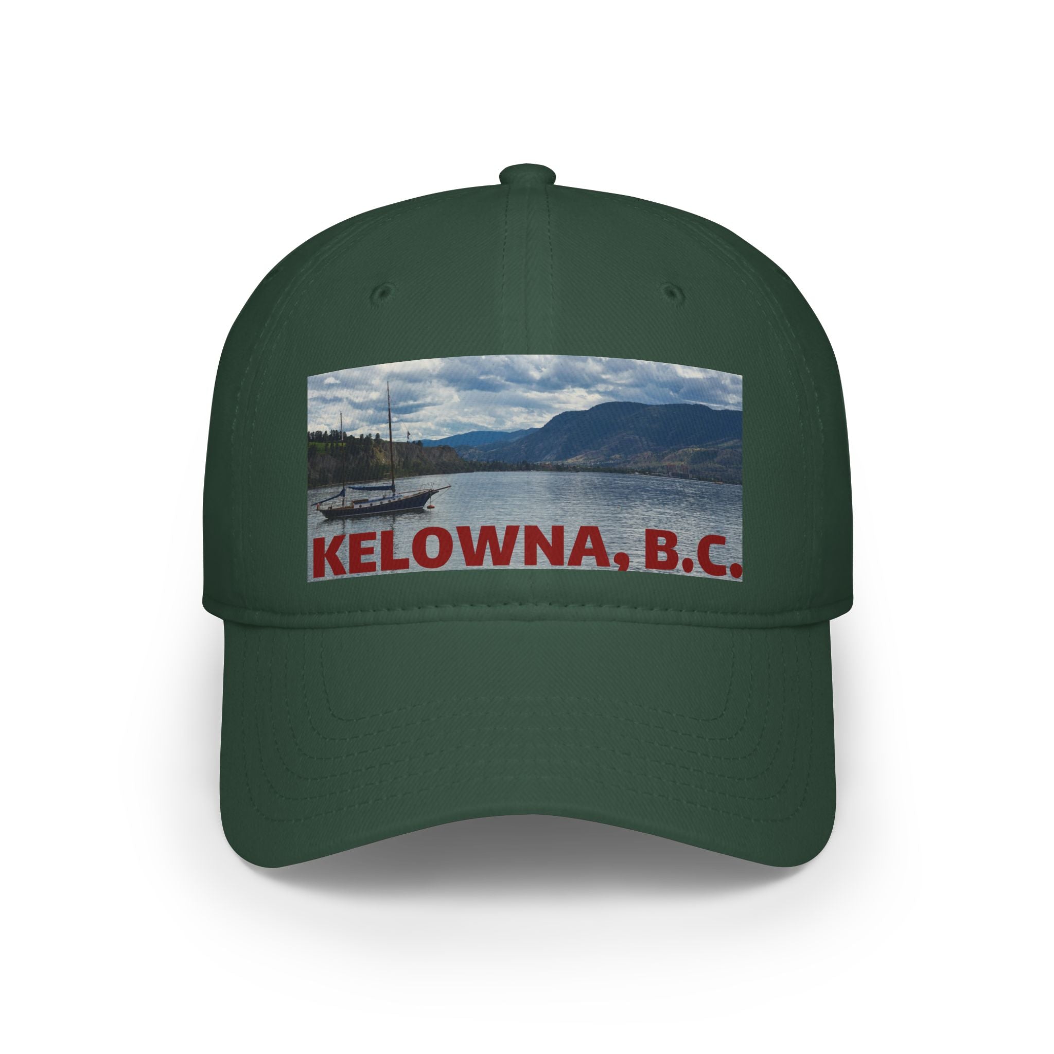 Adjustable Kelowna low profile cap with printed graphic
