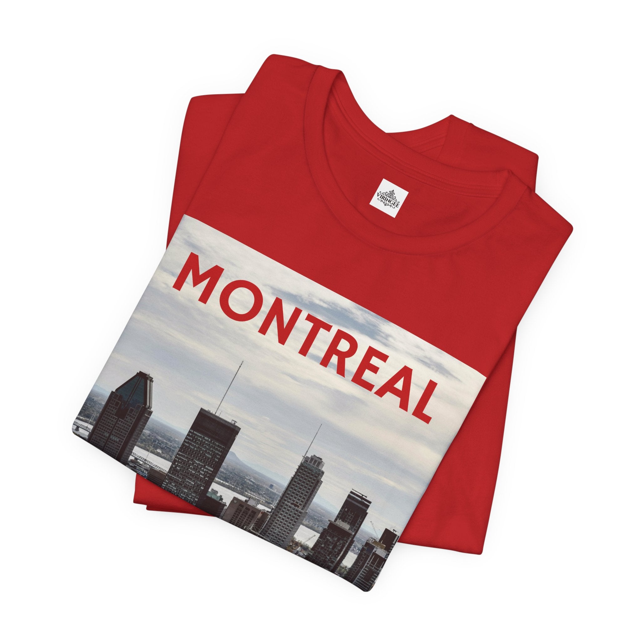 Viringee Montreal Cityscape Unisex Tee / T-shirt Unisexe Viringee – Panorama de Montréal