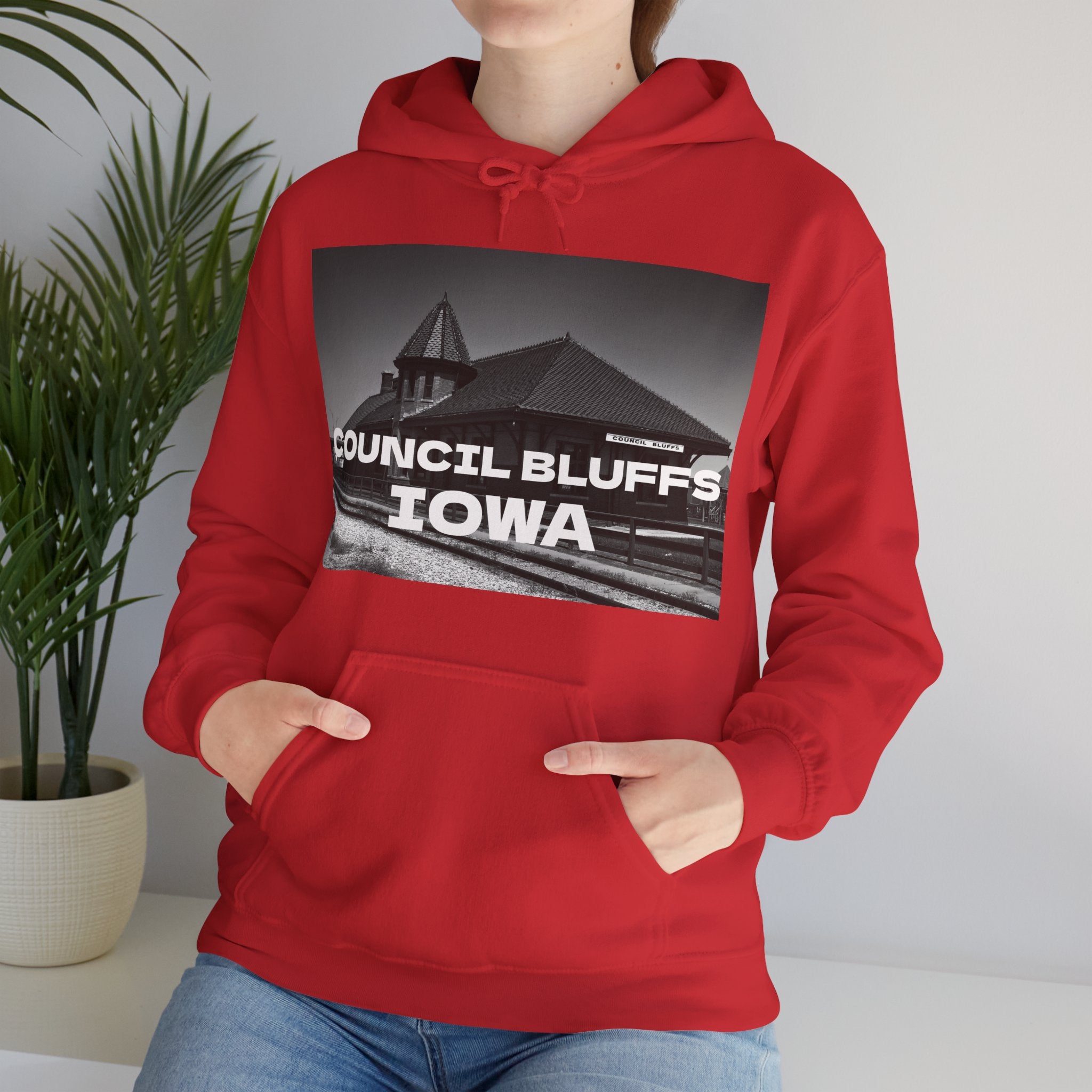 Viringee Council Bluffs Iowa Unisex Hoodie