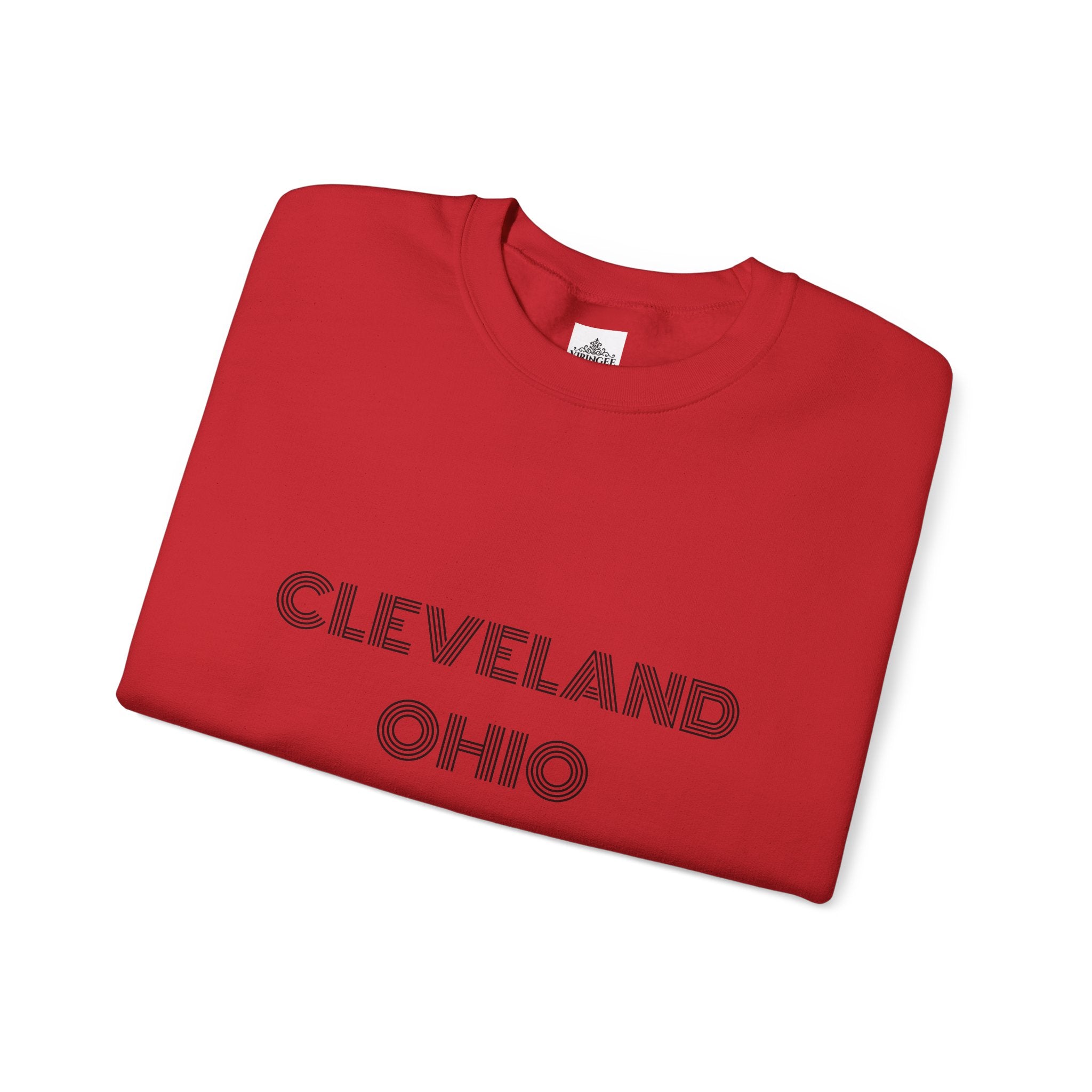 Viringee Cleveland Ohio Crewneck Sweatshirt
