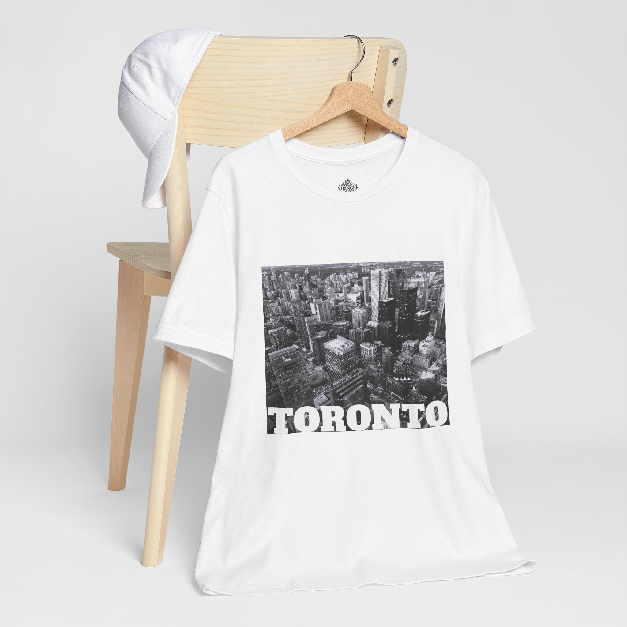 Downtown Toronto skyline T-shirt, unisex short sleeve style