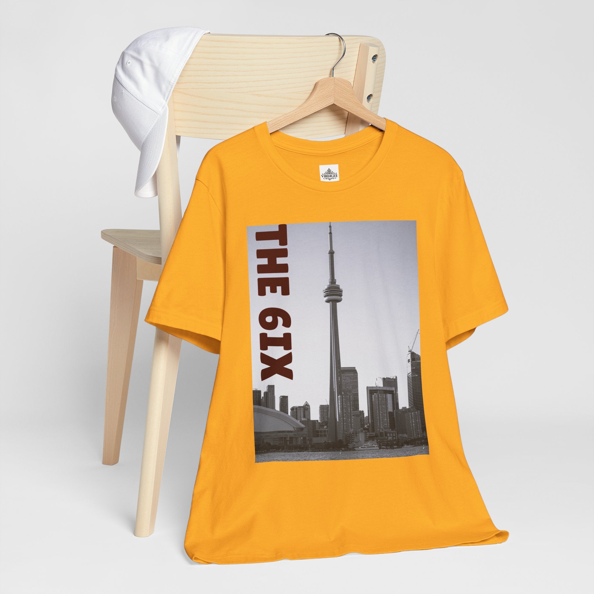 Toronto The Six T-shirt, unisex short sleeve style