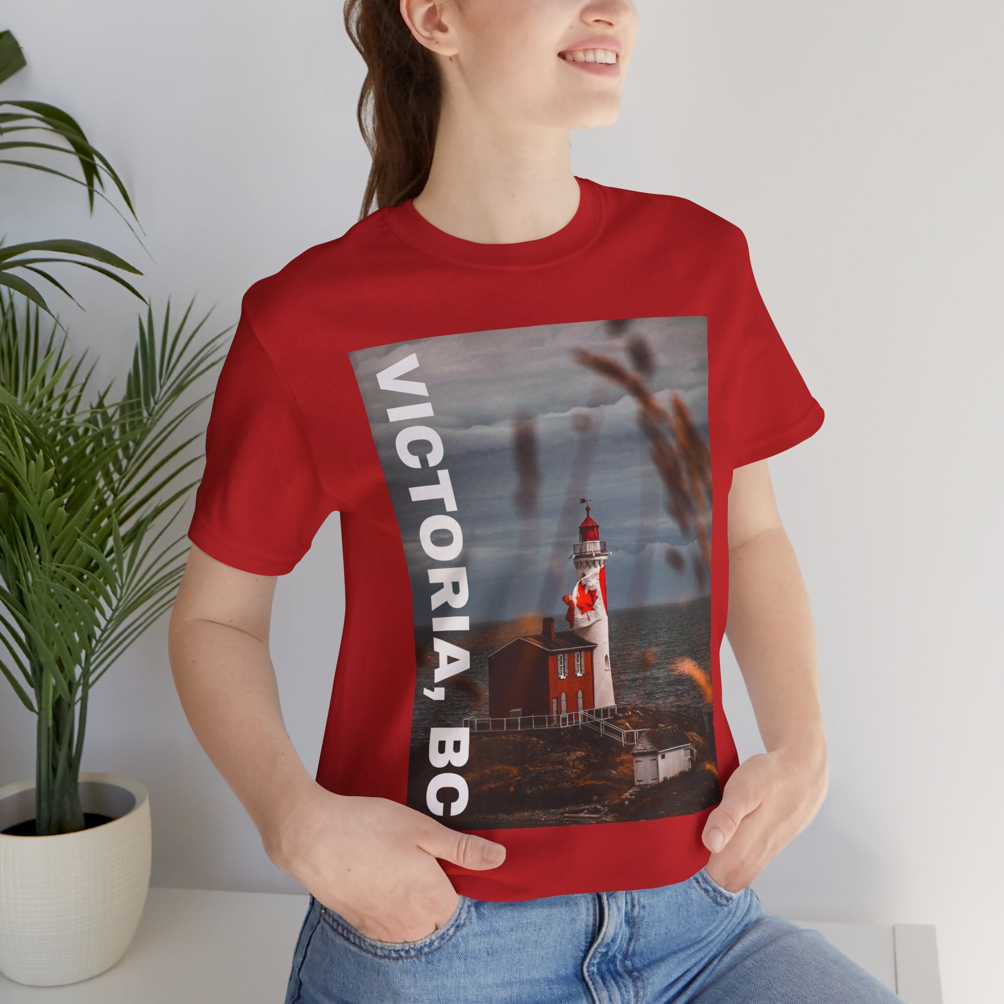 Unisex Victoria lighthouse T-shirt by Viringee