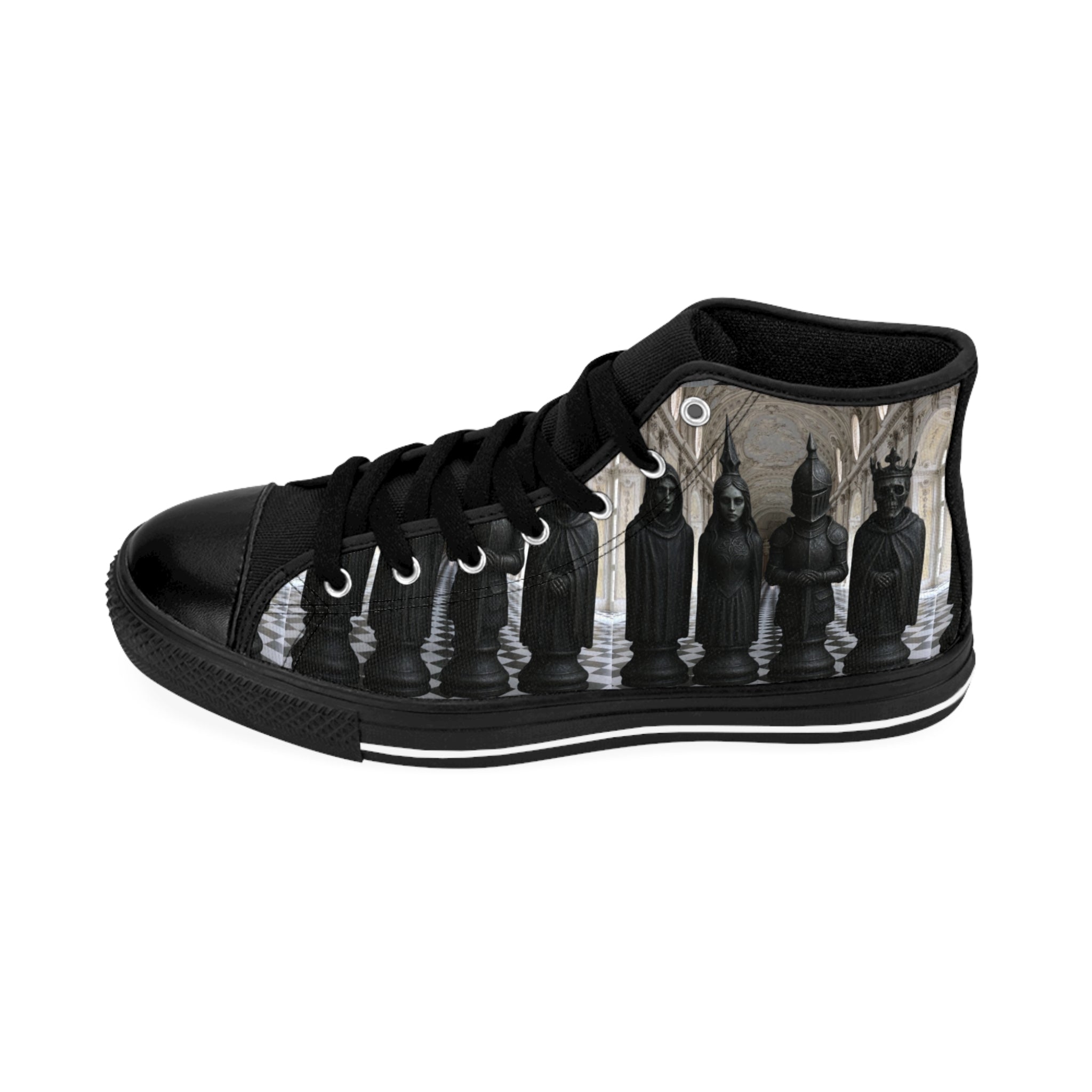Viringee Men's Goth Pawn Classic Sneakers