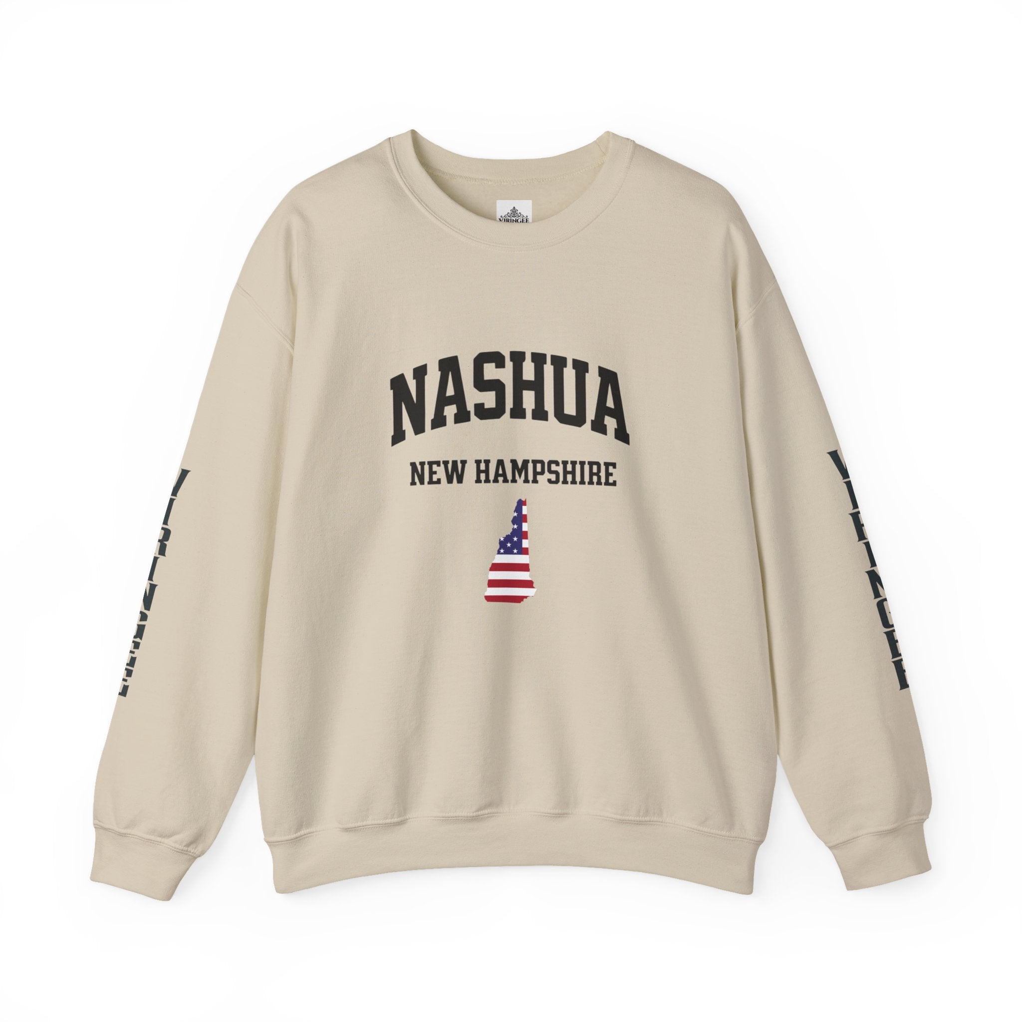 Viringee Nashua New Hampshire Crewneck Sweatshirt