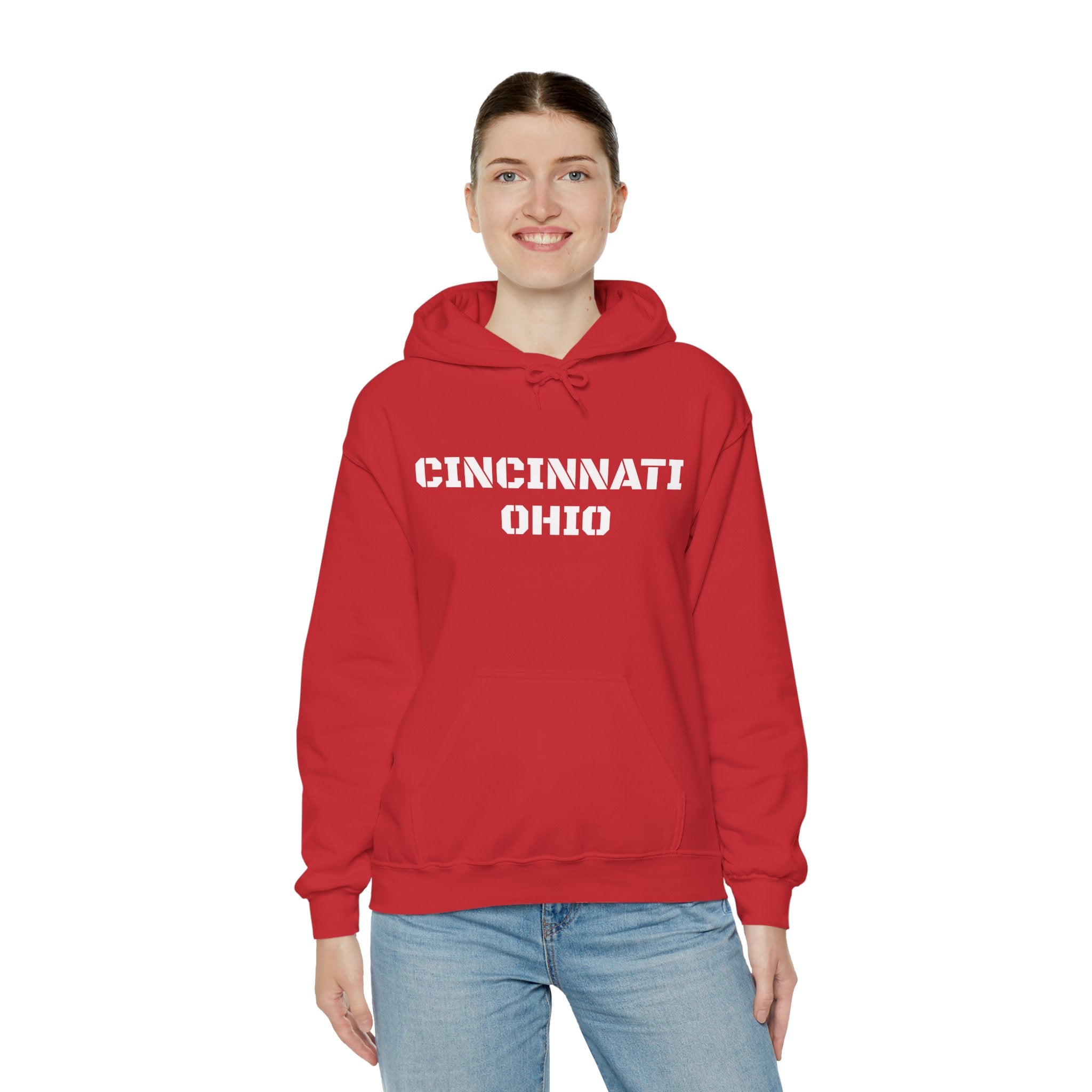 Viringee Cincinnati Ohio Unisex Hoodie