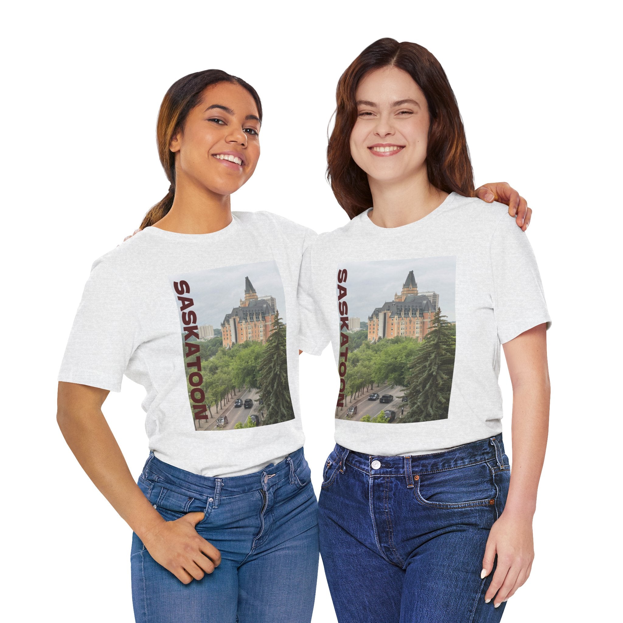 Viringee Saskatoon Unisex Cityscape Tee