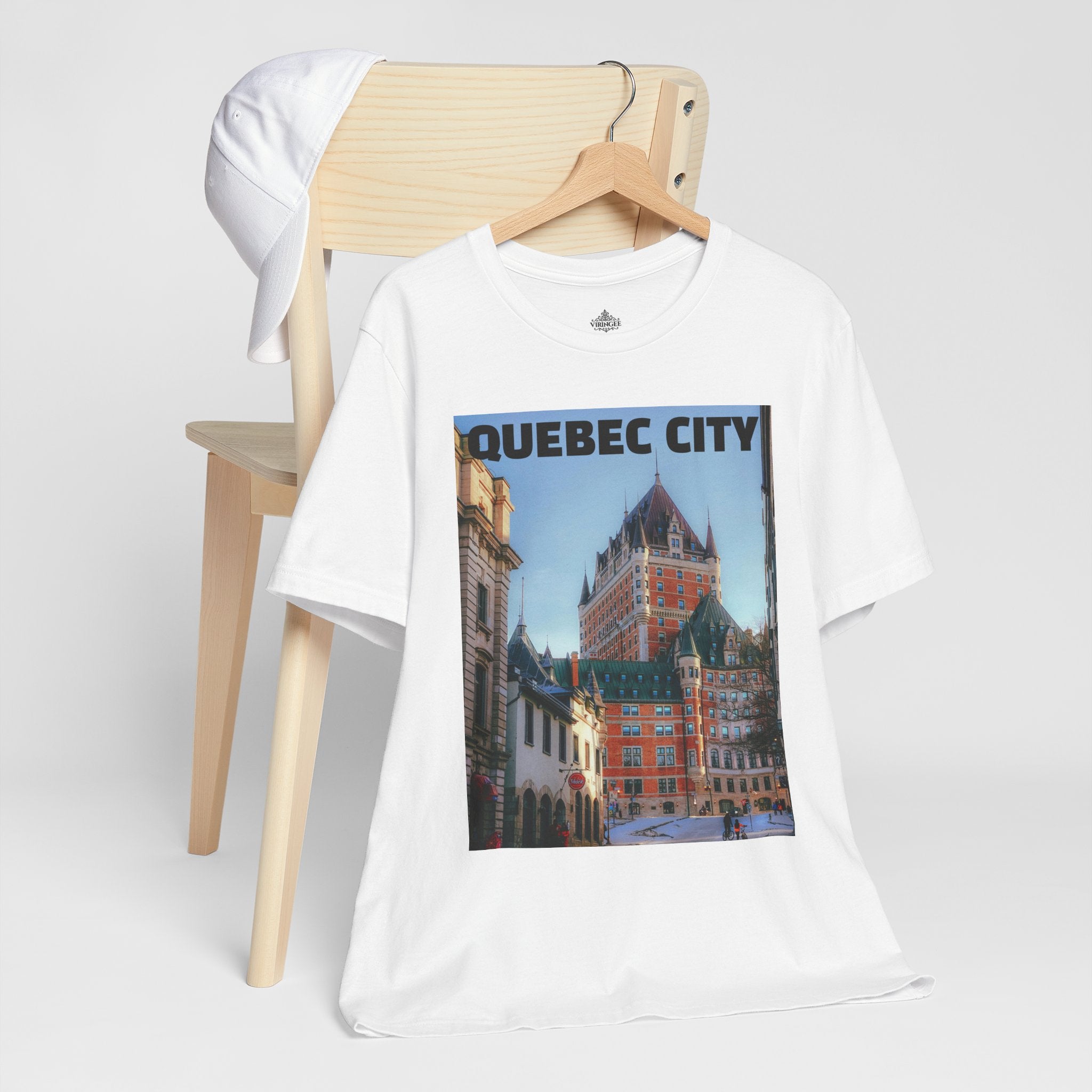 Viringee Quebec City Graphic Tee / T-shirt Graphique Viringee Québec