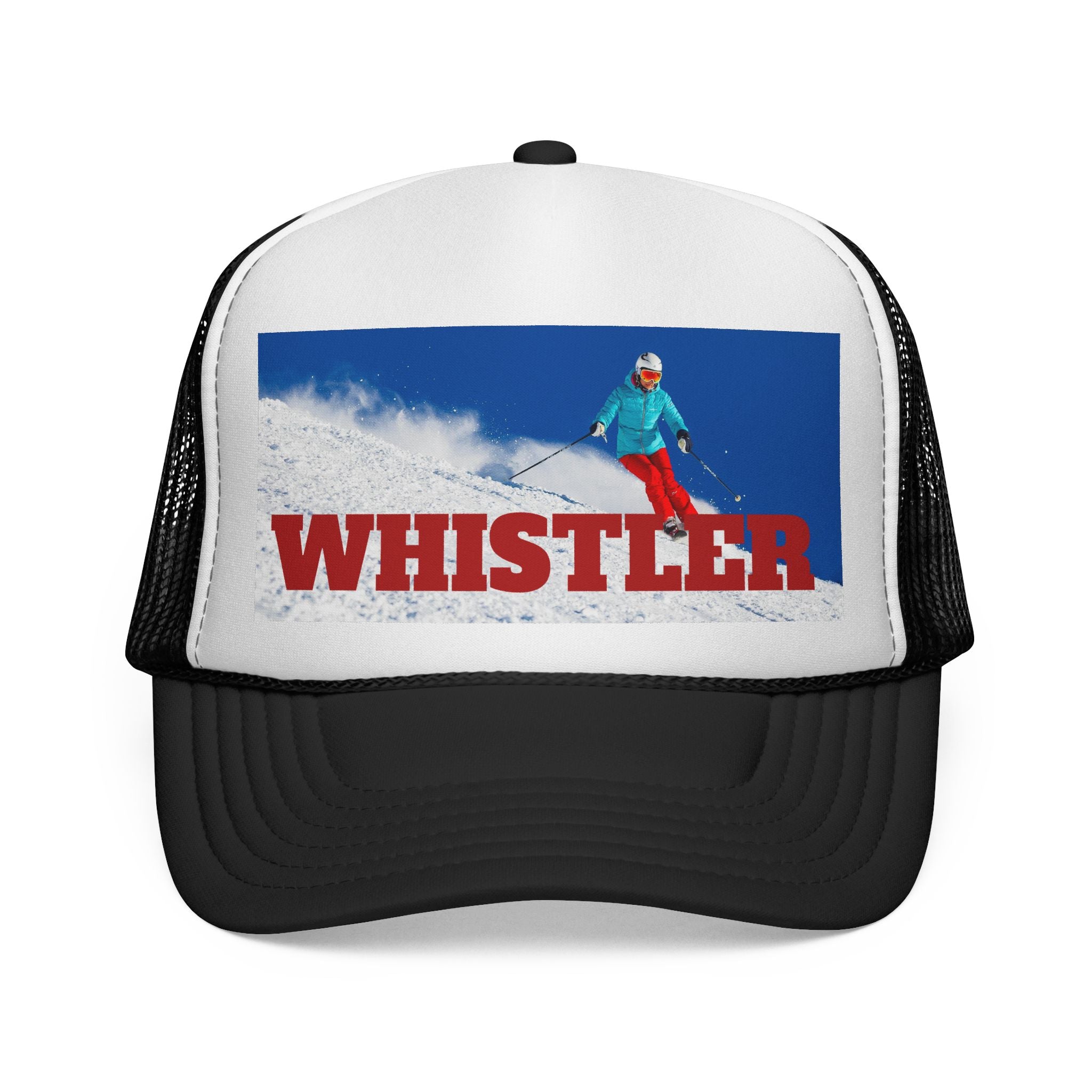 Unisex Whistler trucker cap, breathable mesh back