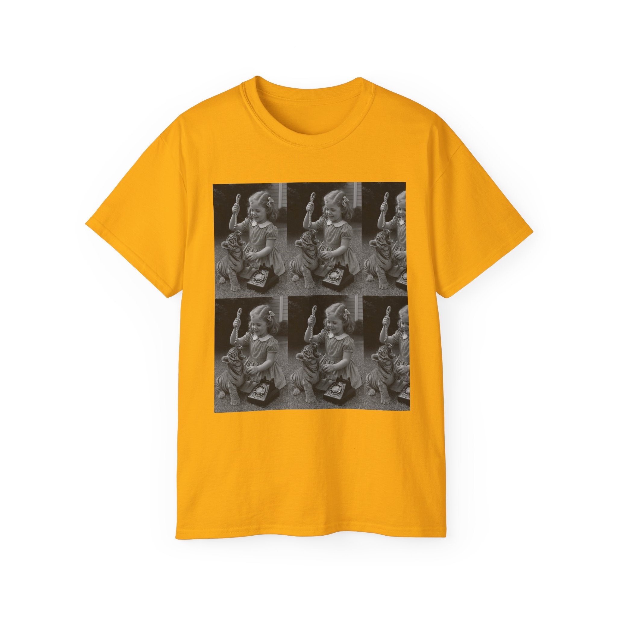 Vintage Retro Tiger Cub Women T-Shirt