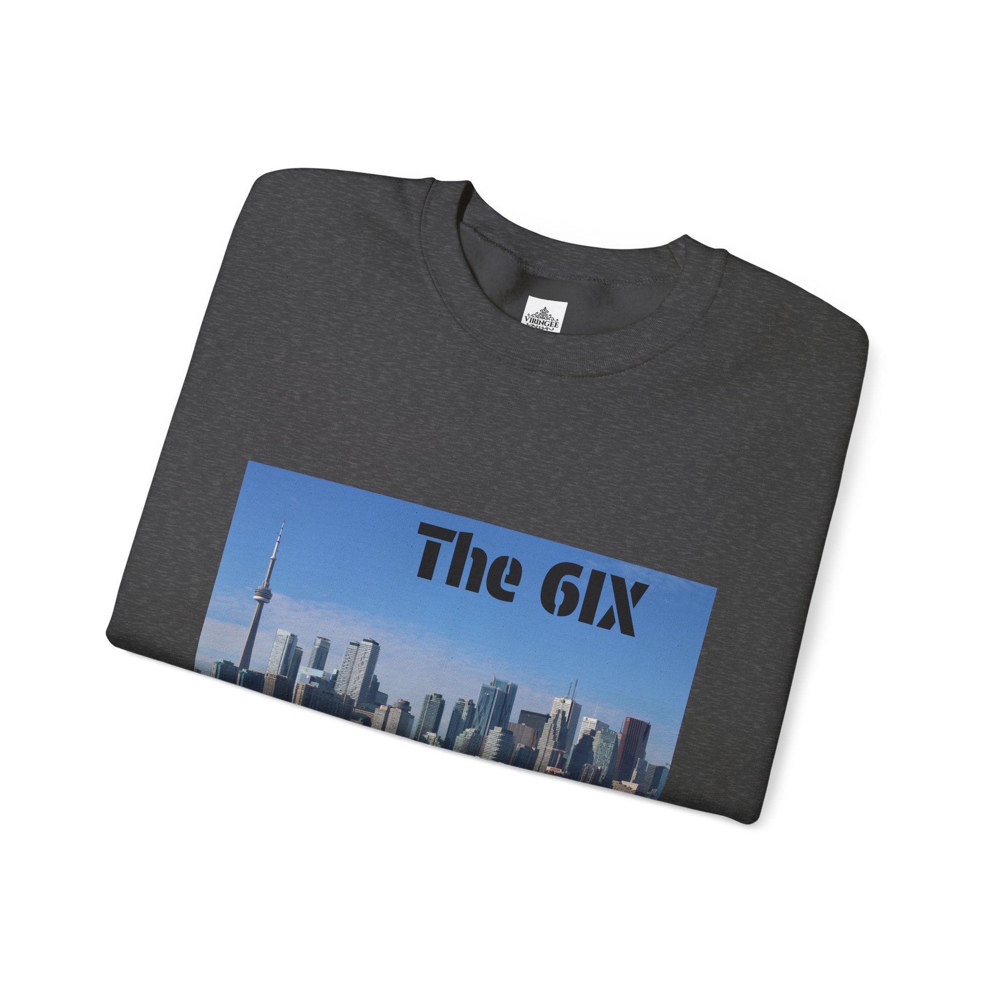 Viringee Toronto Skyline Unisex Crewneck Sweatshirt