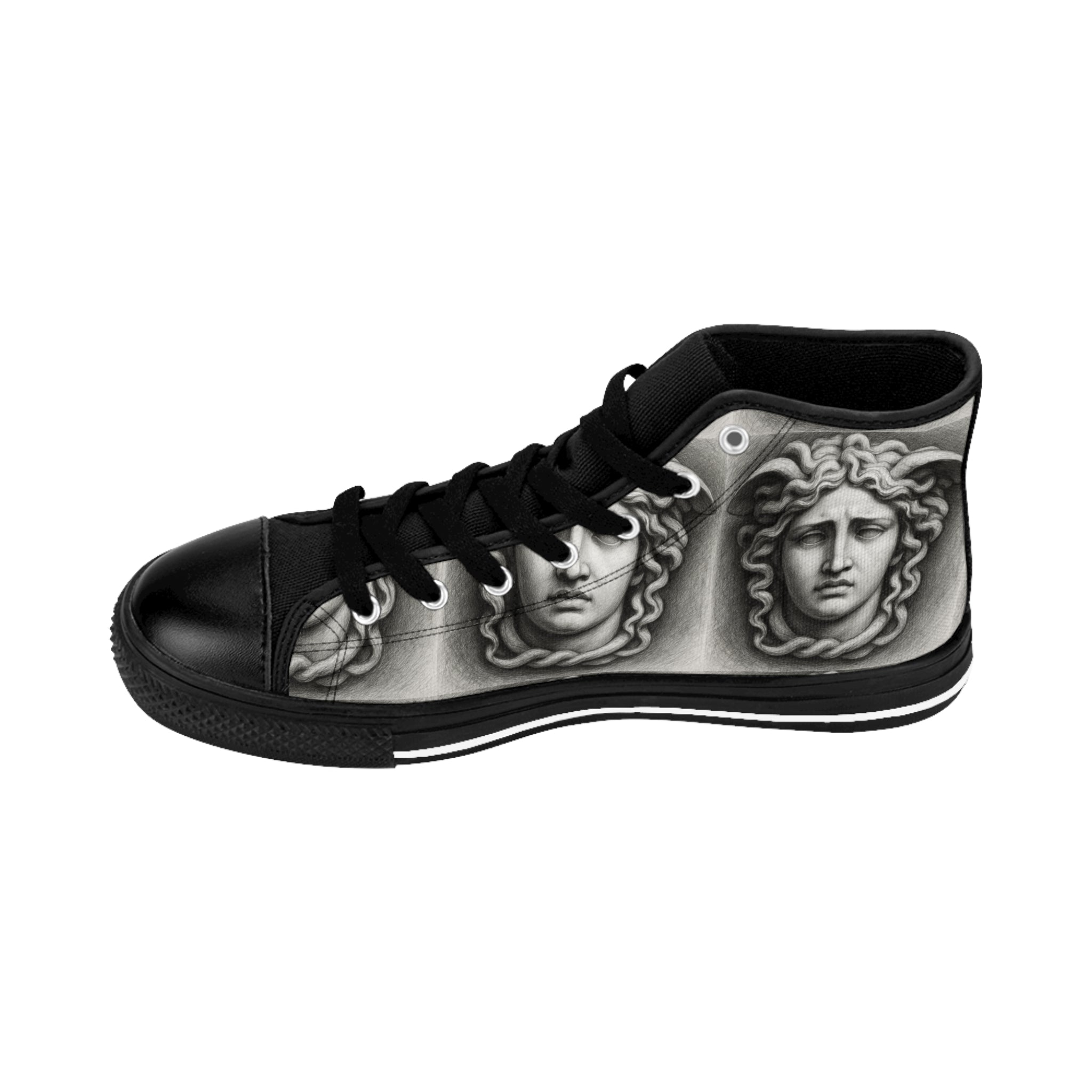 Viringee Medusa High-Top Sneakers for the mysterious woman