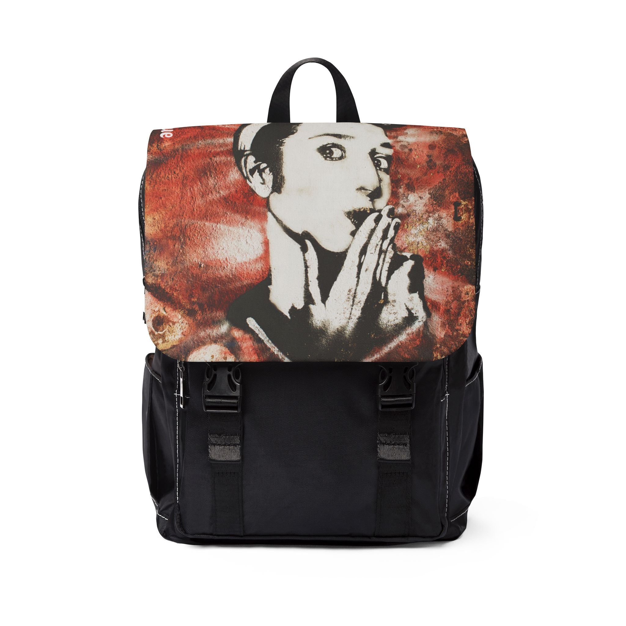 Viringee AH Oblique Artistic Unisex Shoulder Backpack