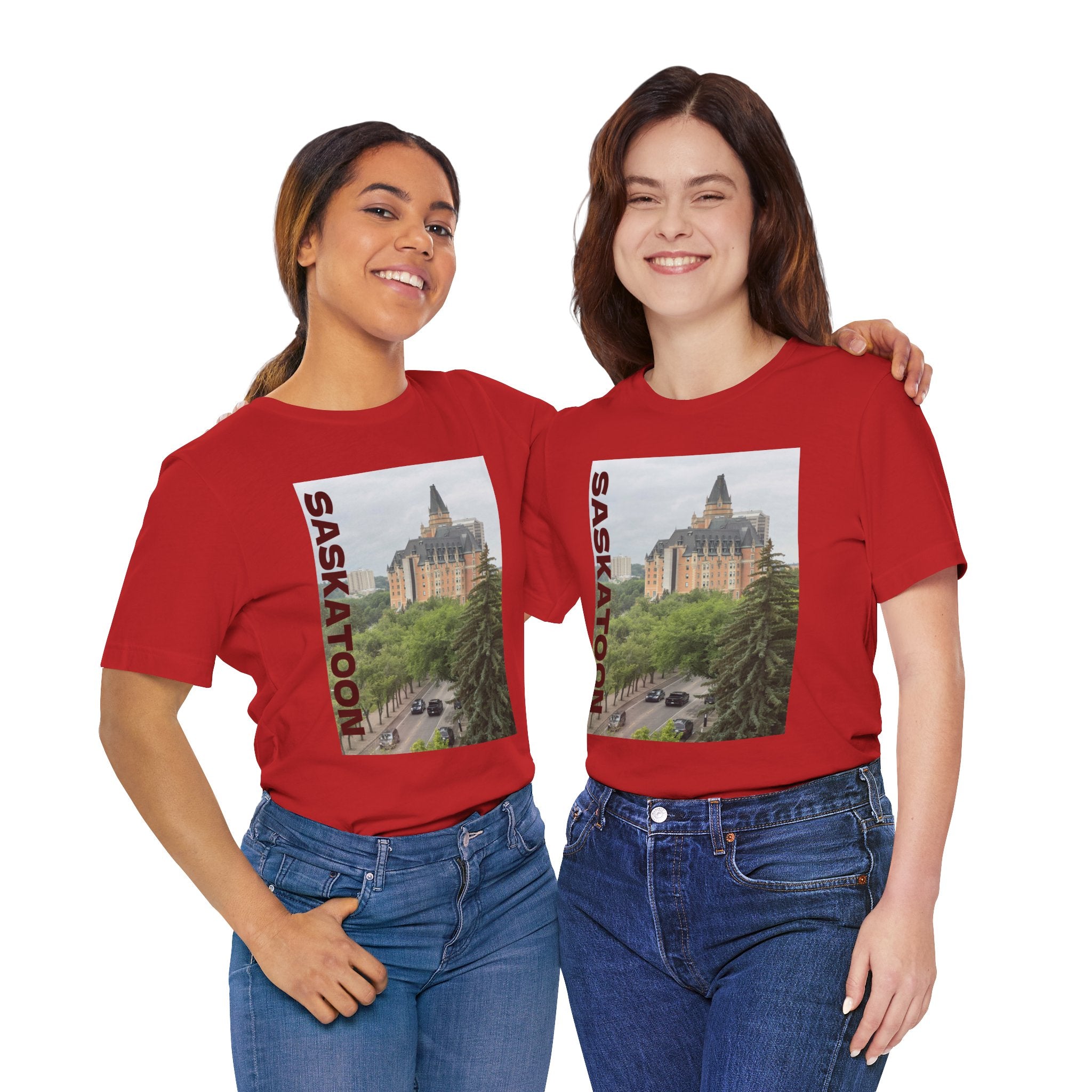 Viringee Saskatoon Unisex Cityscape Tee