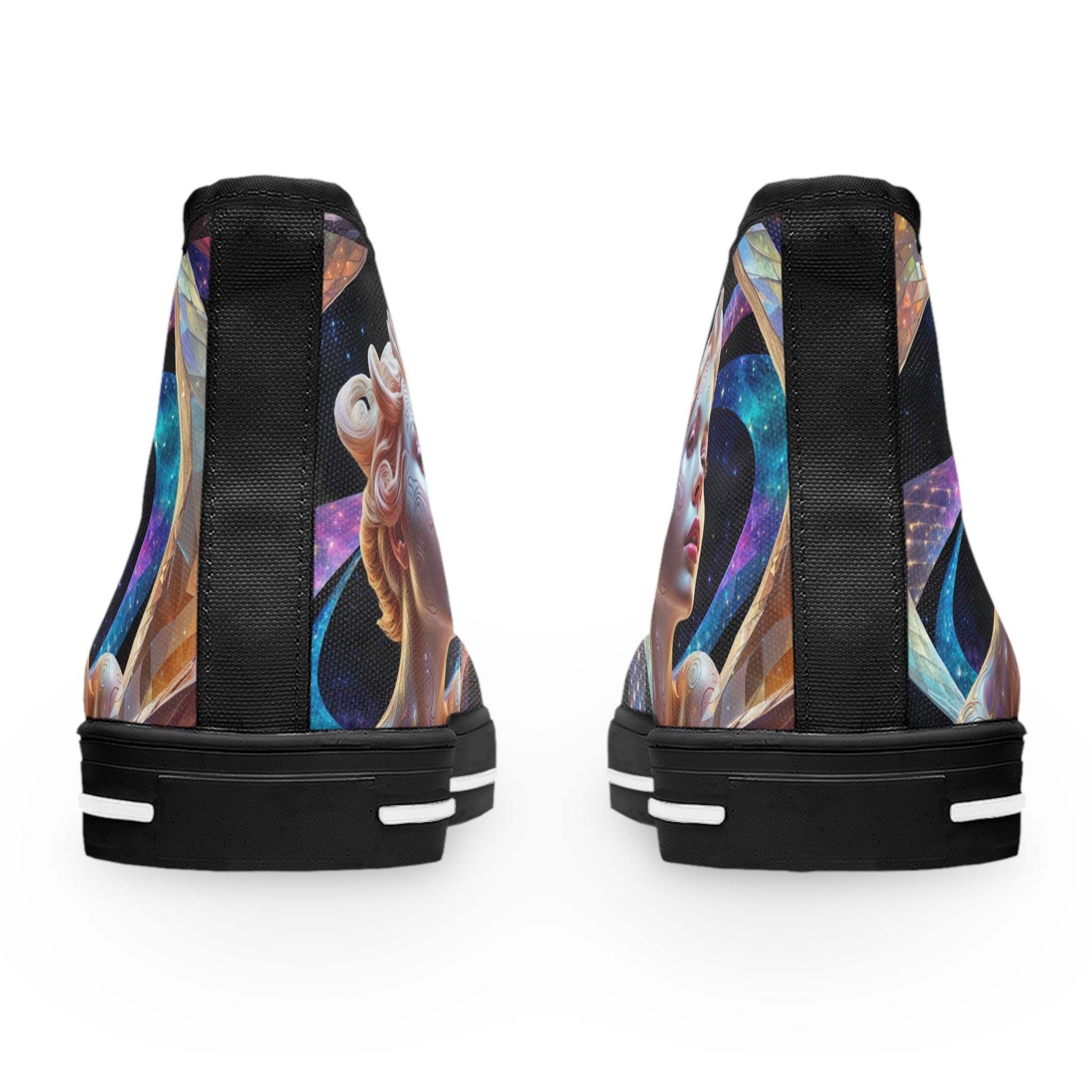 Viringee Galactic Dream Women's High Top Sneakers