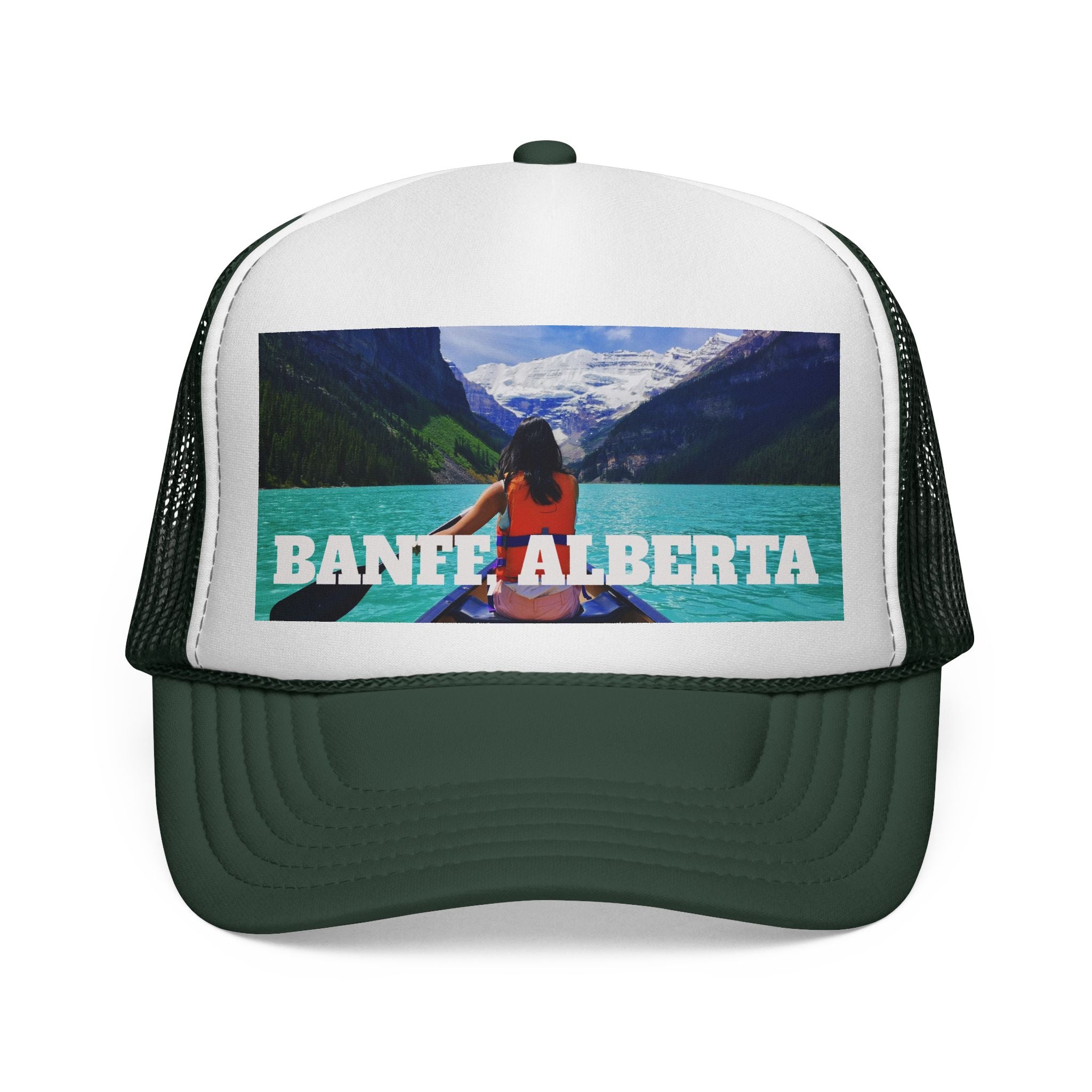 Unisex Banff trucker cap, breathable mesh back