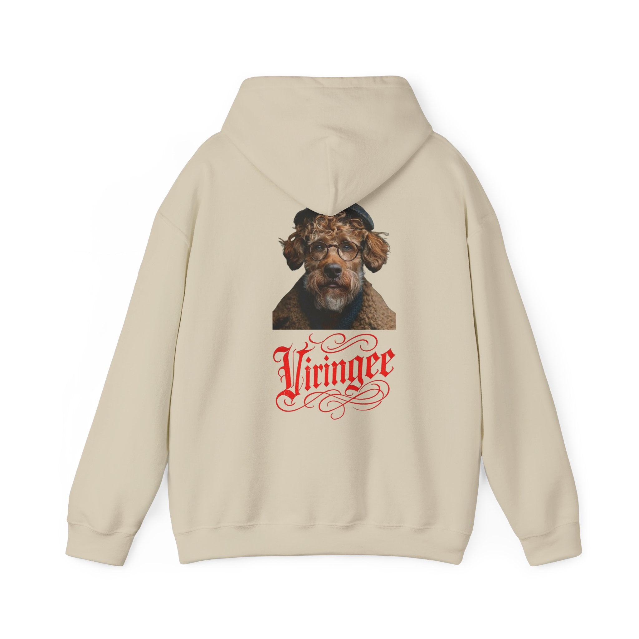 Viringee Studious Pup Graphic Hoodie