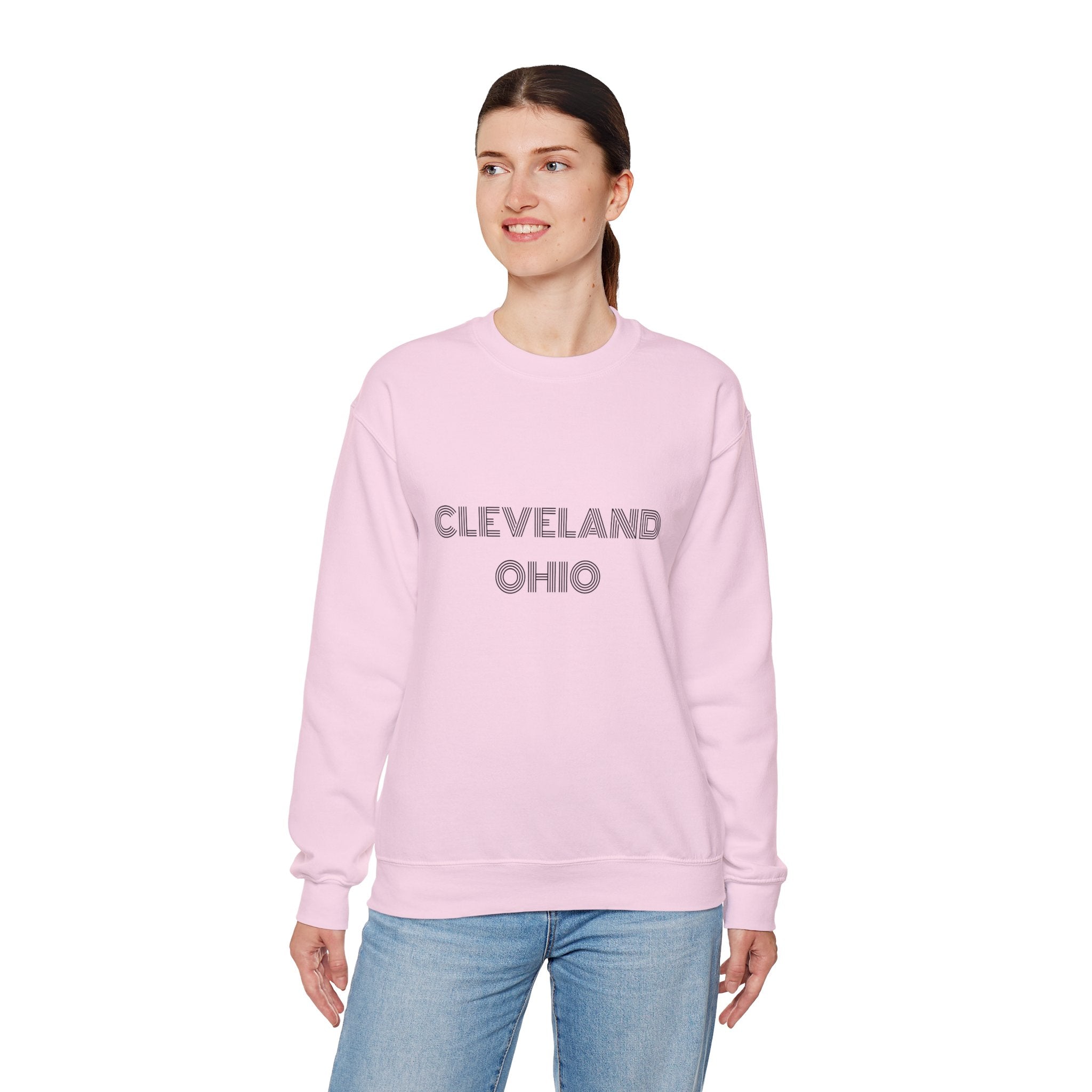 Viringee Cleveland Ohio Crewneck Sweatshirt