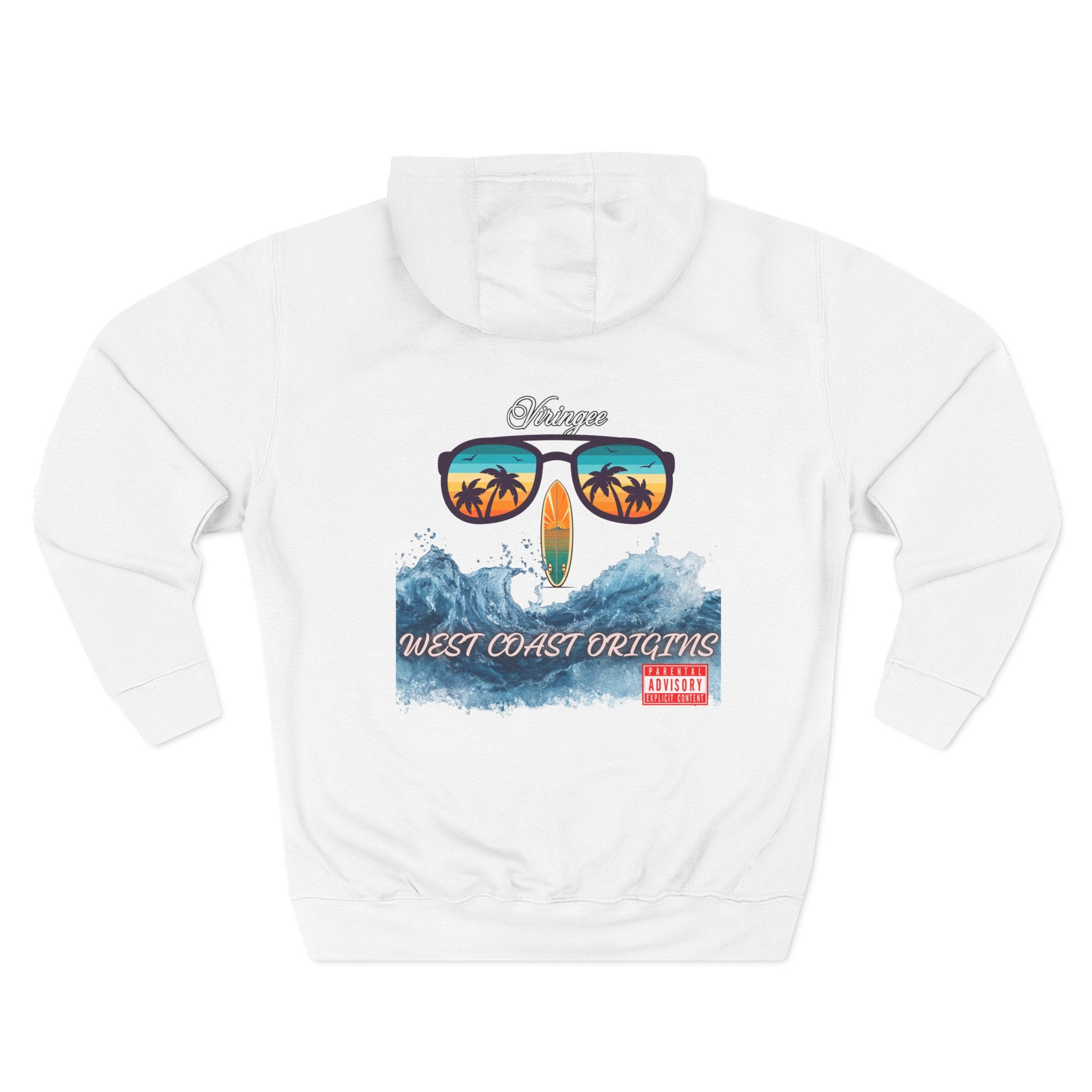 Viringee West Coast Origins Unisex Hoodie