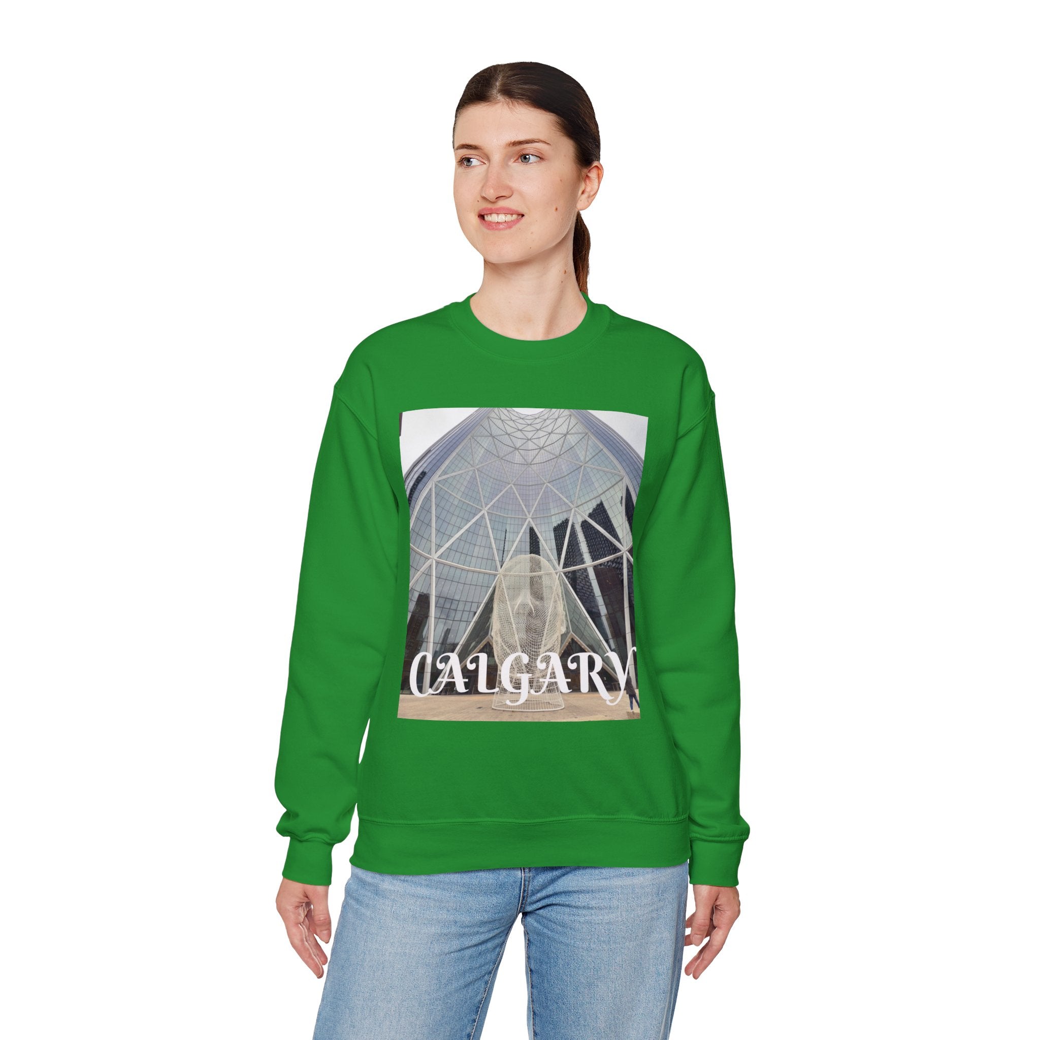 Viringee Calgary Graphic Crewneck Sweatshirt