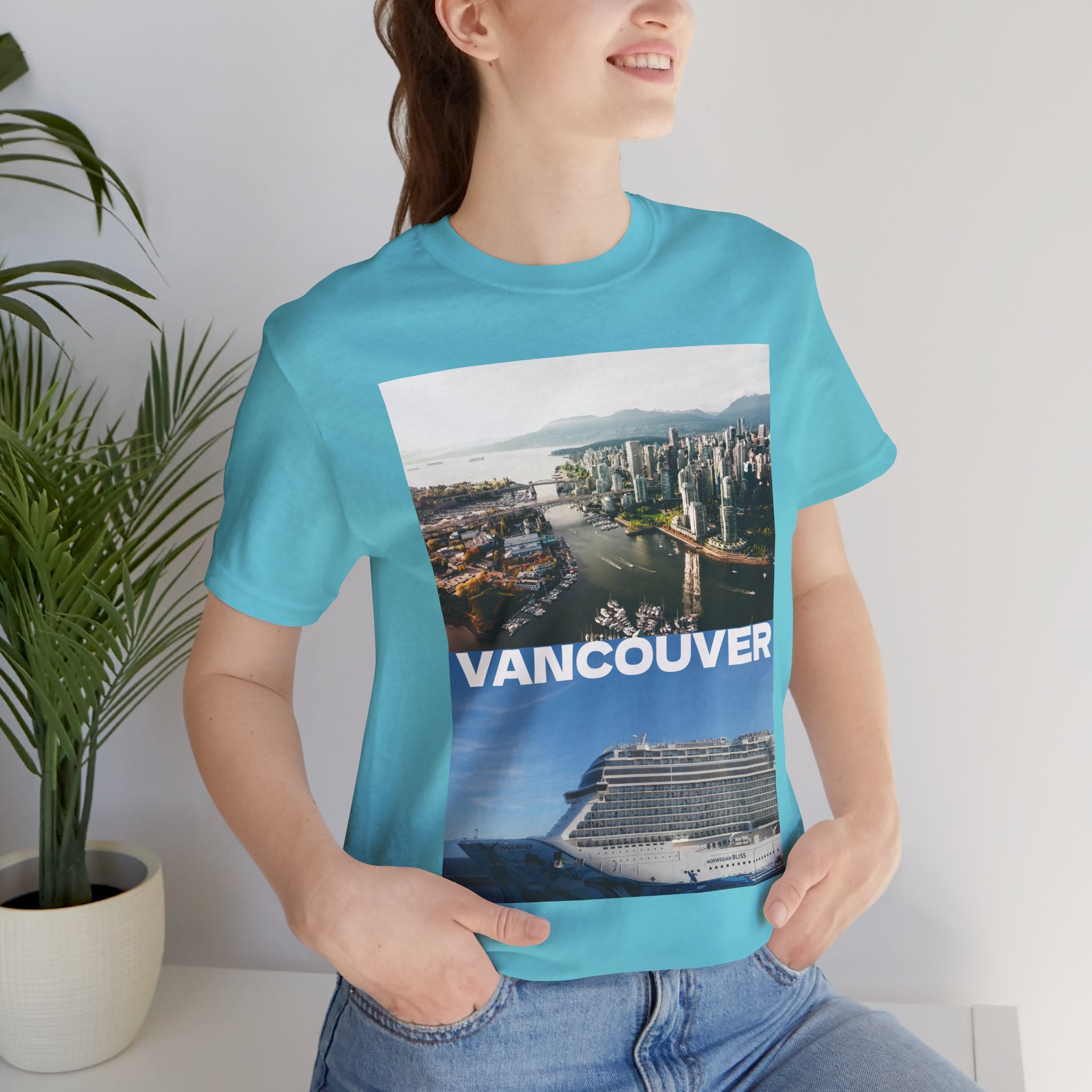 Viringee Vancouver Canvas Cityscape Tee