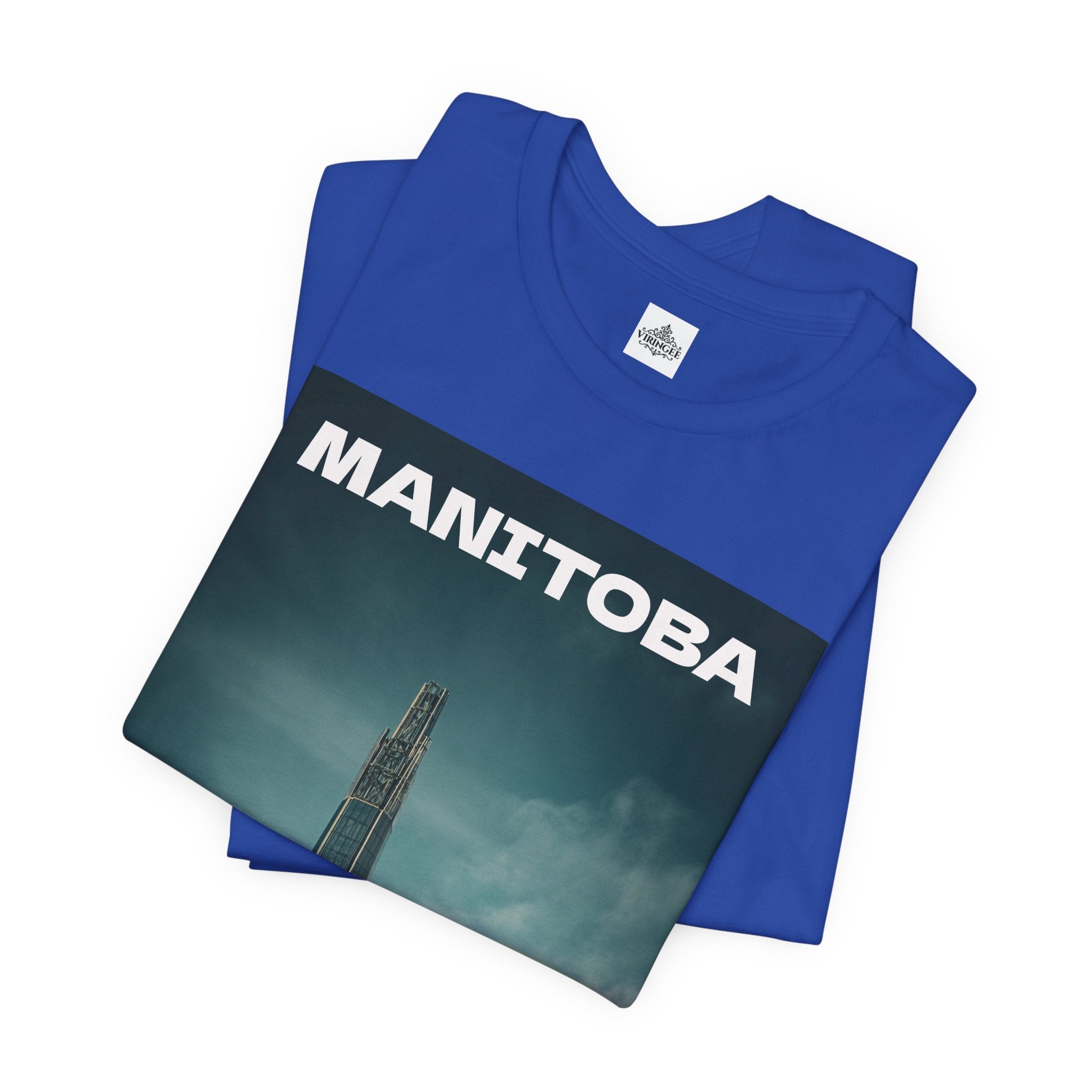 Vintage Manitoba Cityscape Graphic Tee