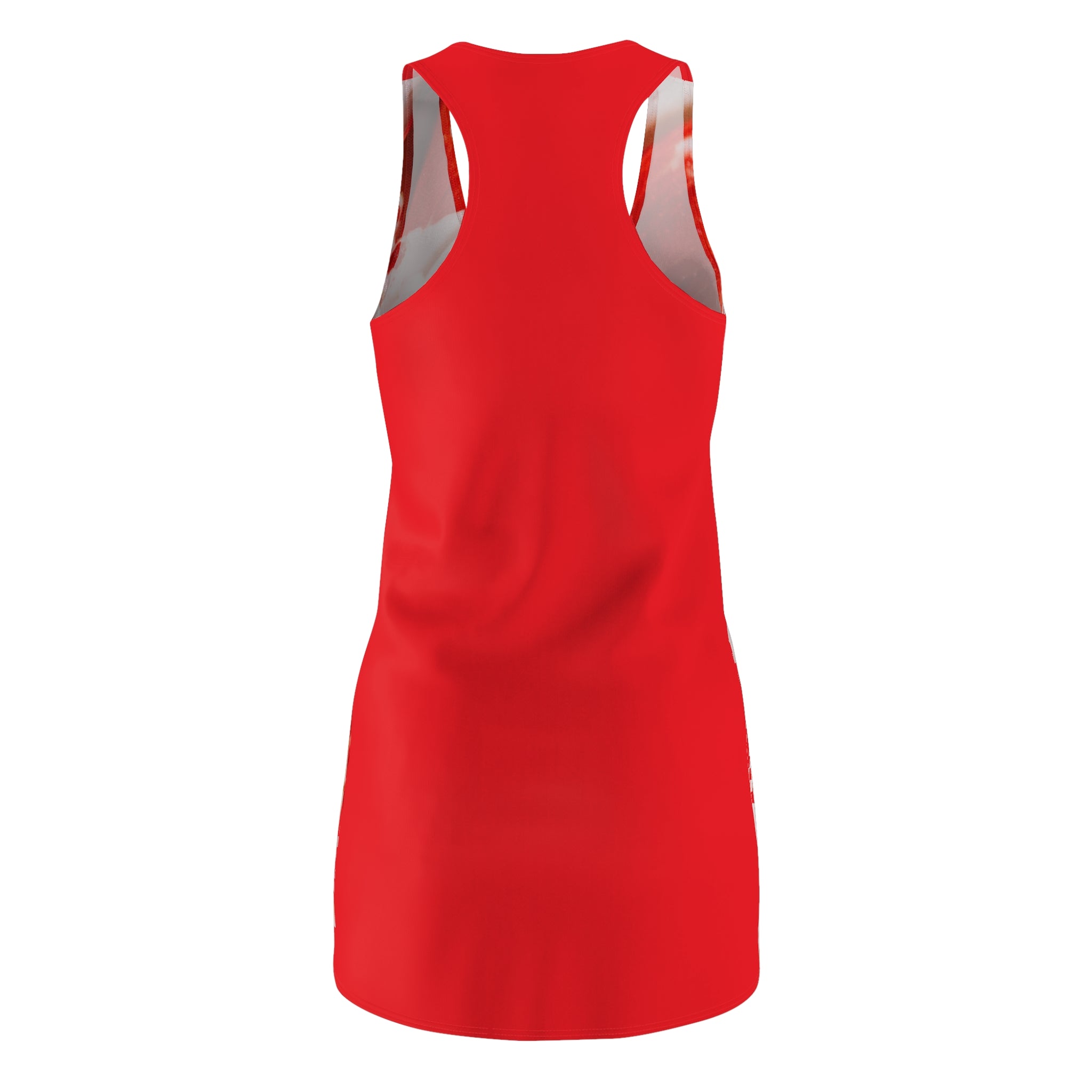 Viringee Women's Red Nucleus Racerback Dress