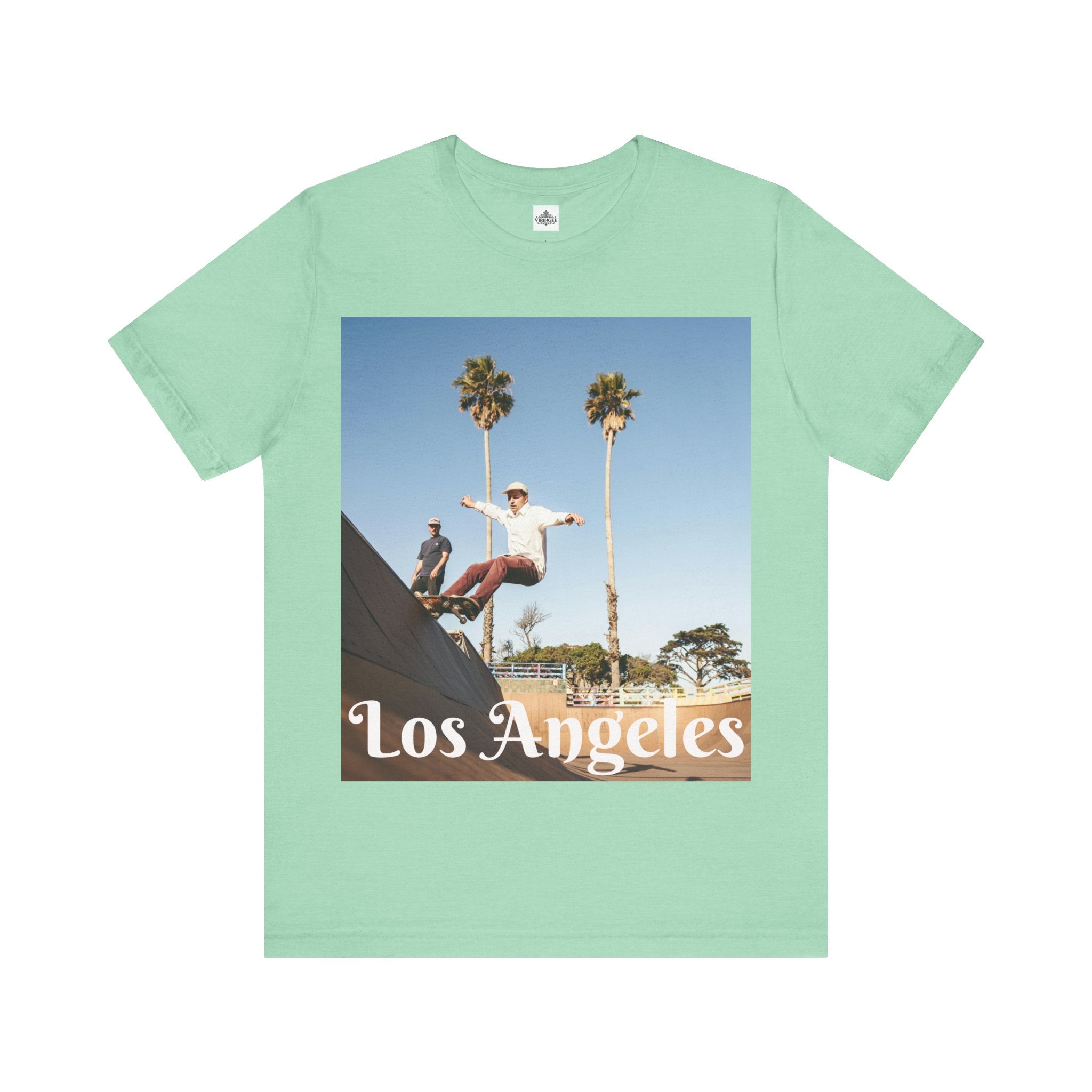 Viringee Los Angeles Skate Vibe Unisex Premium T-Shirt