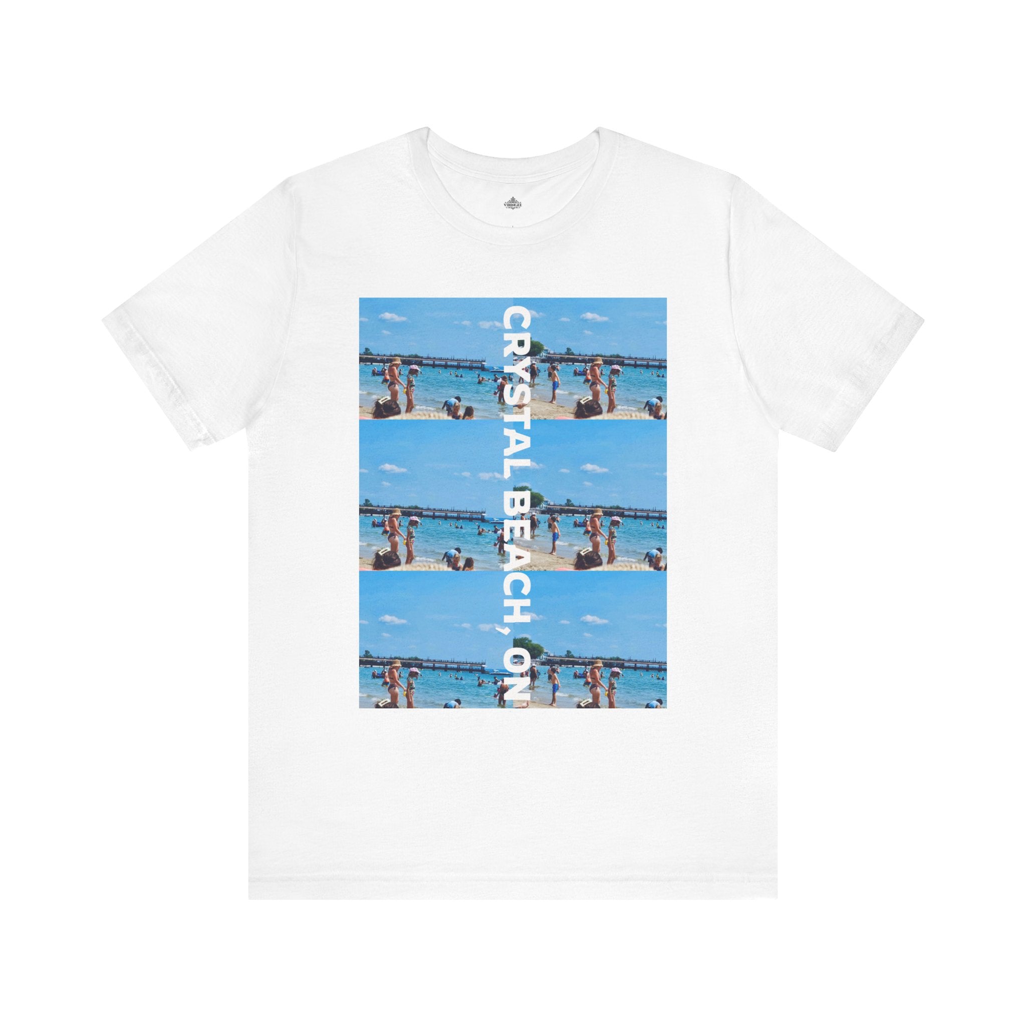 Viringee unisex graphic tee with Crystal Beach Ontario