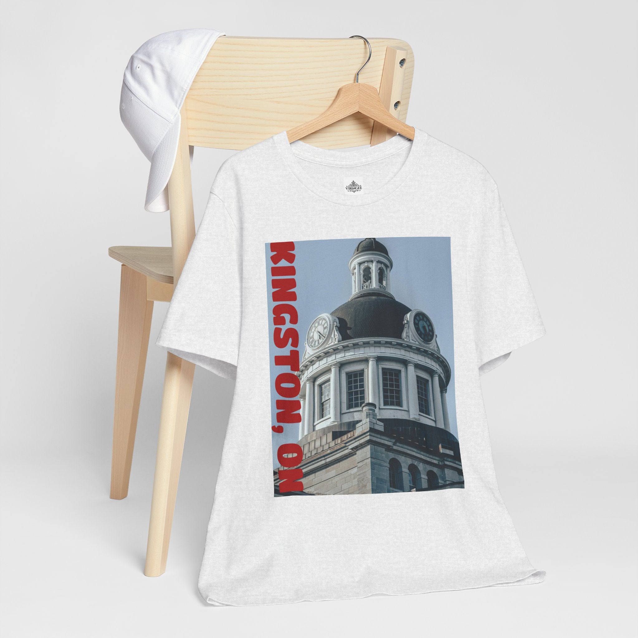 Lightweight Kingston ON short sleeve T-shirt for men and women