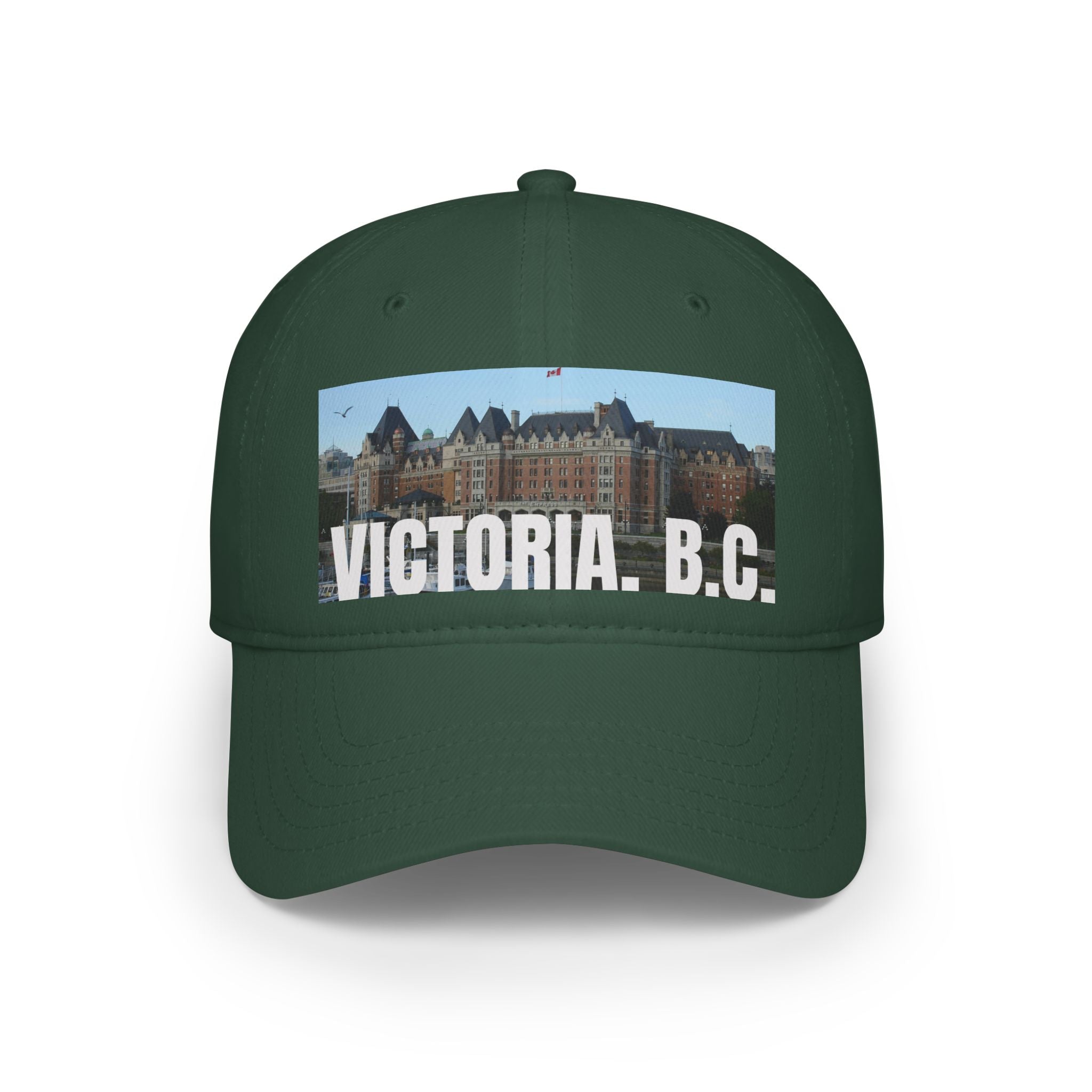 Unisex Victoria BC baseball cap featuring city design