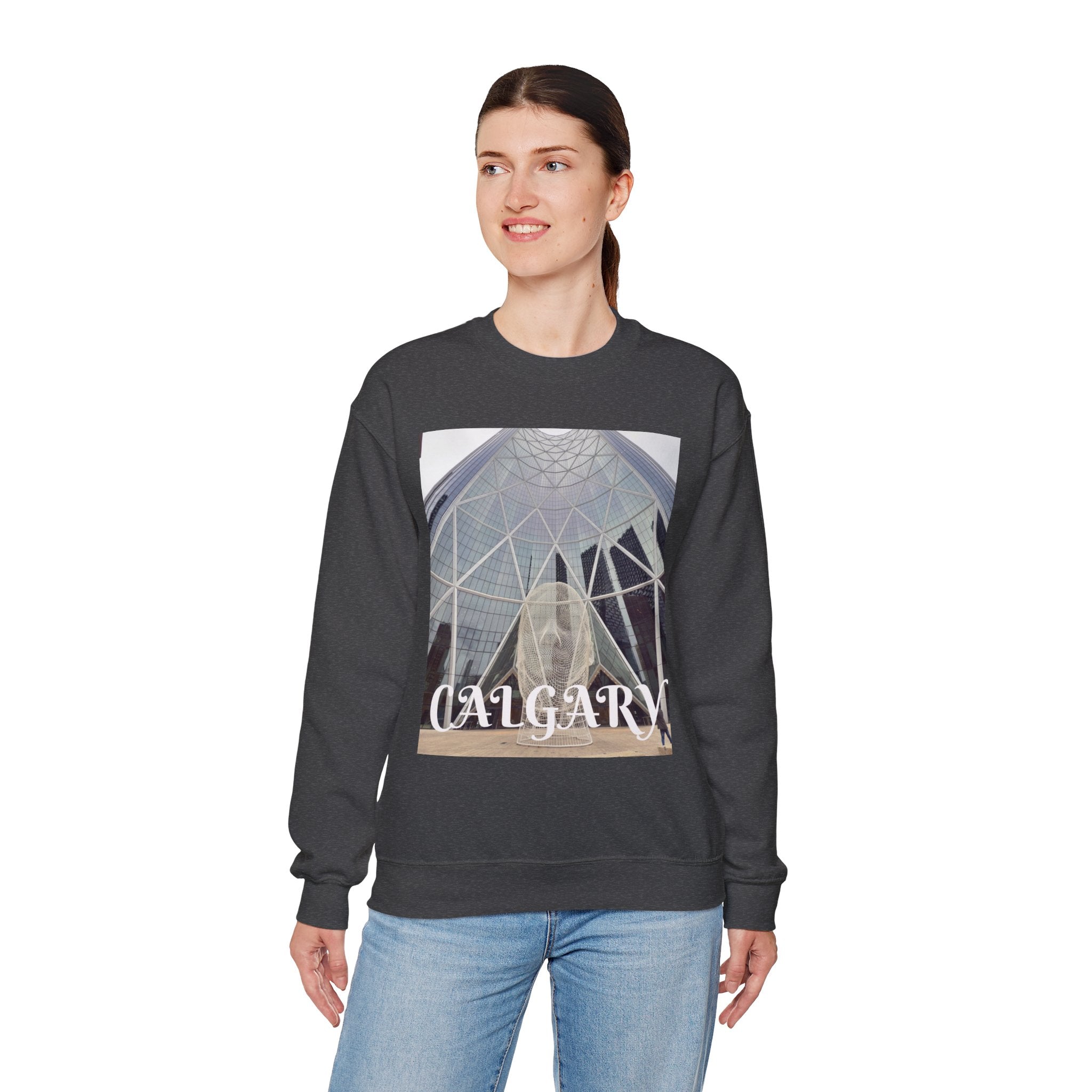 Viringee Calgary Graphic Crewneck Sweatshirt