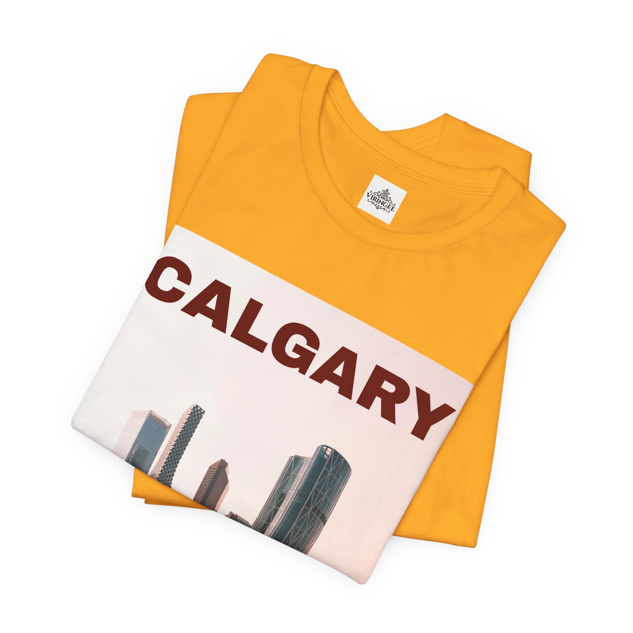Viringee Calgary Skyline Unisex Tee
