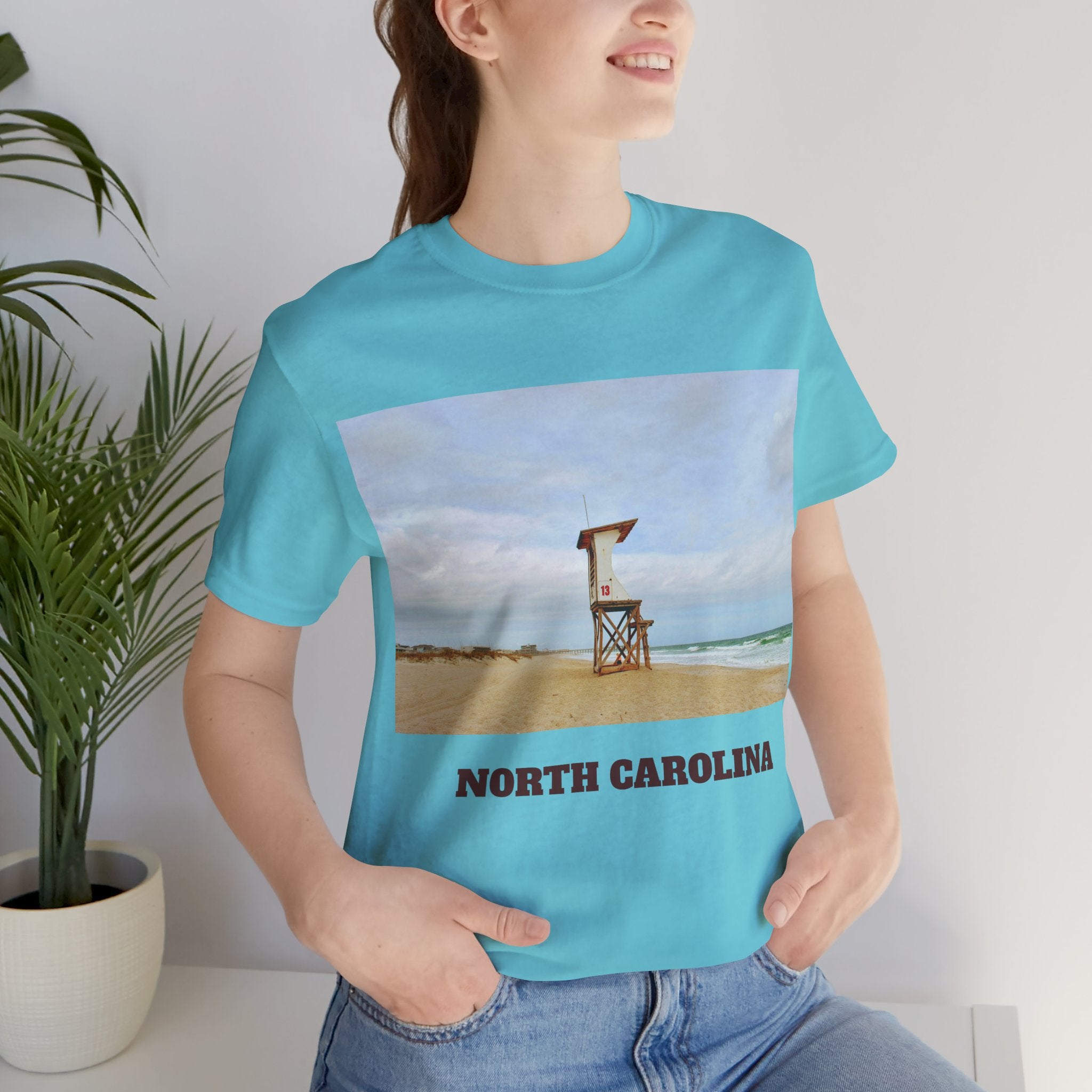 Viringee North Carolina Beach Life Unisex T-Shirt