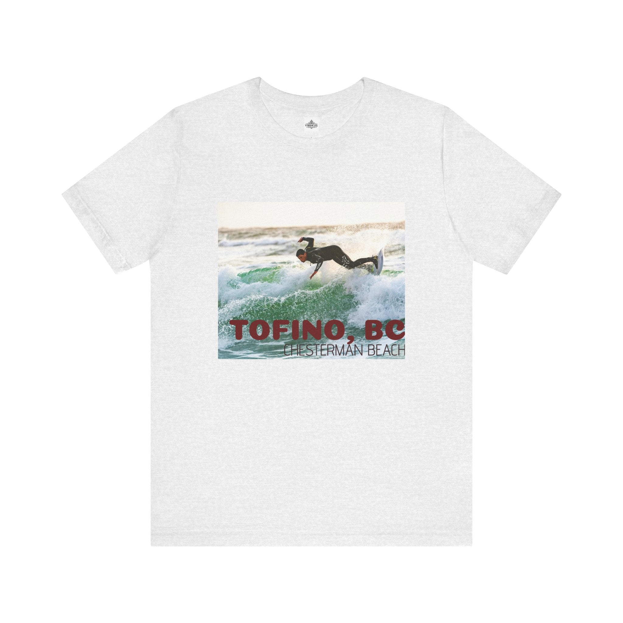 Viringee Tofino Chesterman Beach Surfing Graphic Tee