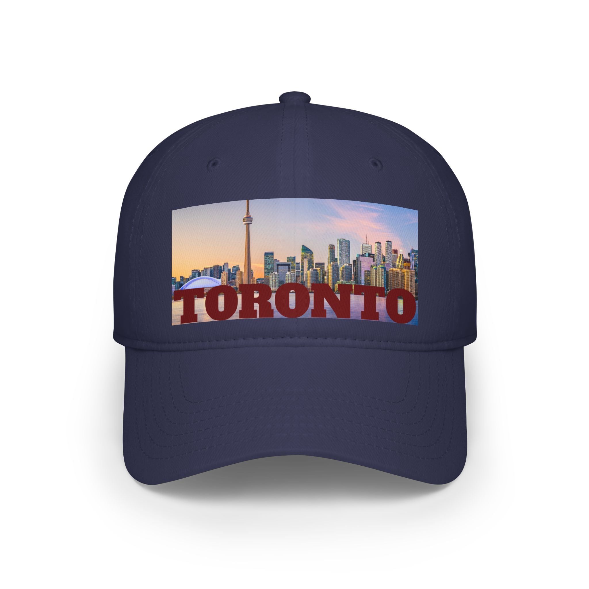 Adjustable low profile Toronto skyline cap