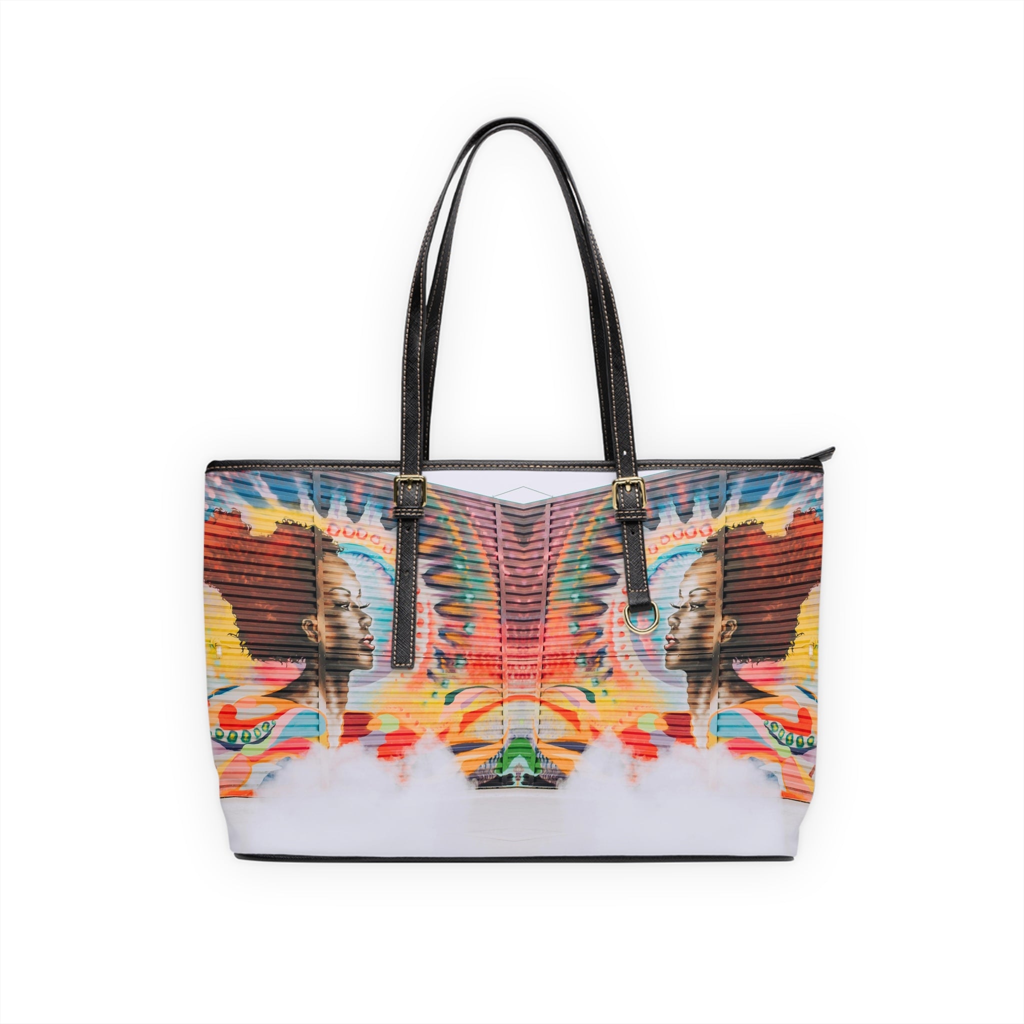 Viringee Bohemian Leather Shoulder Tote Bag