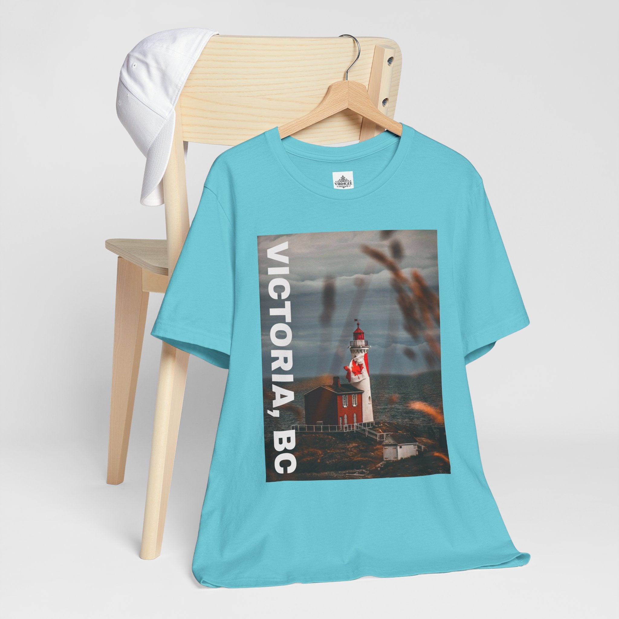 Unisex Victoria lighthouse T-shirt by Viringee