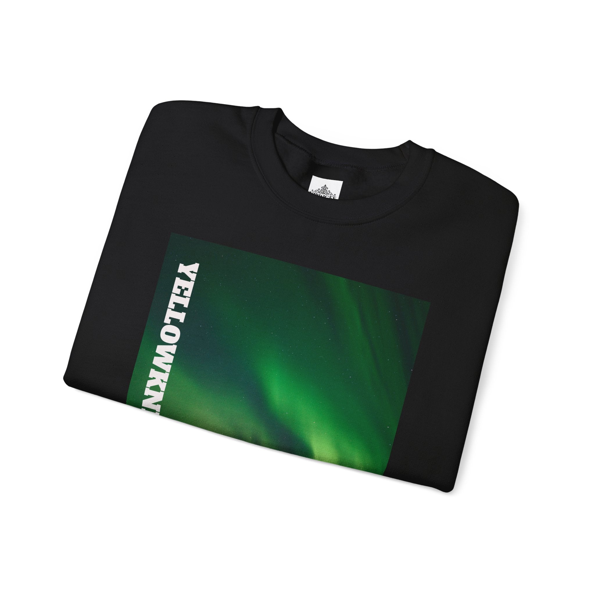 Viringee Yellowknife, NWT Lights Crewneck Sweatshirt