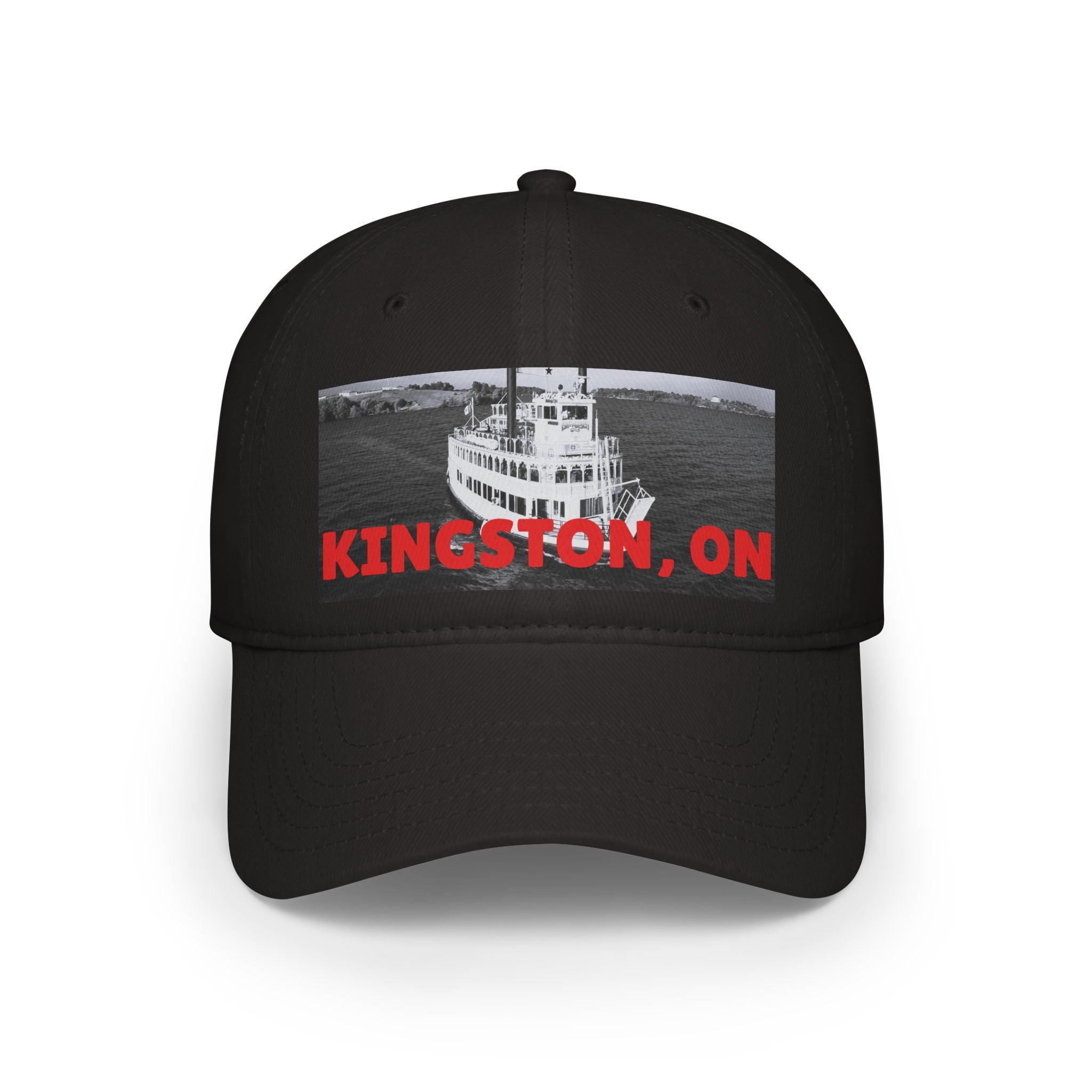 Adjustable Kingston ON low profile cap with printed graphic