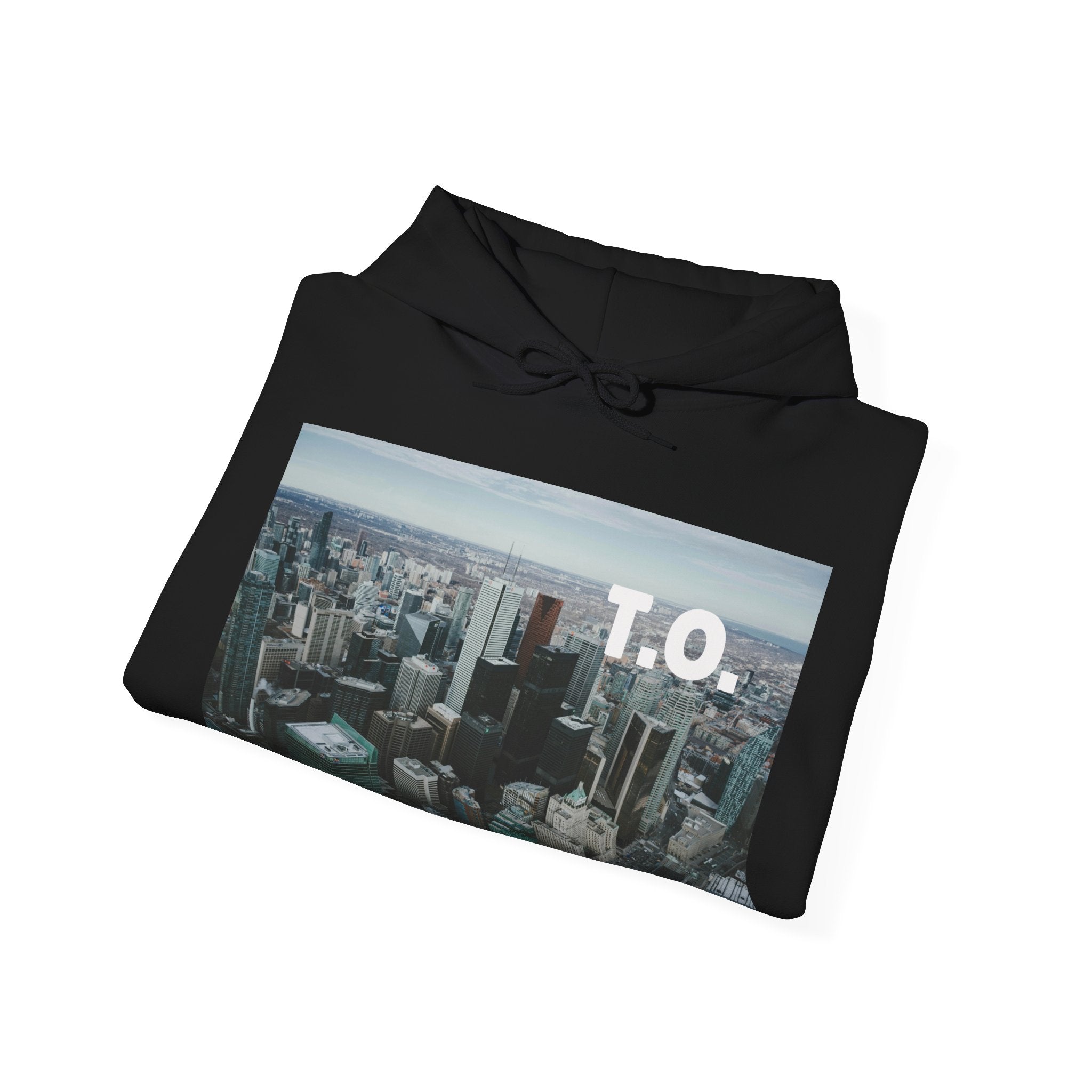 Viringee Toronto T.O. Urban Skyline Unisex Hoodie