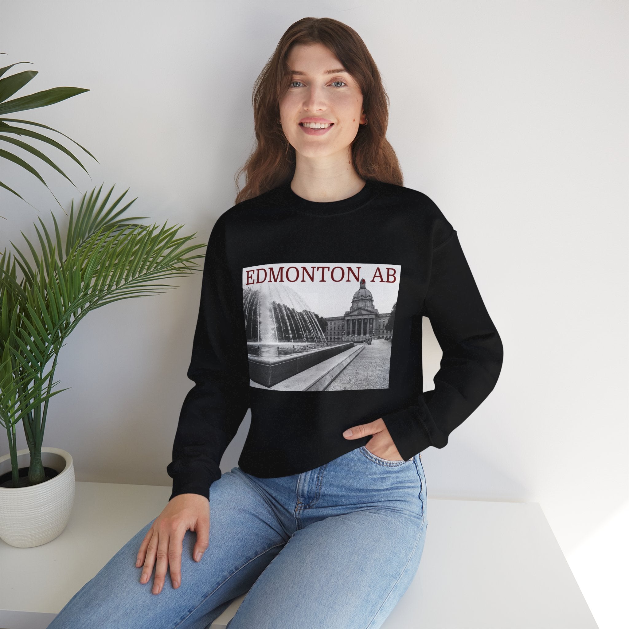 Viringee Edmonton Alberta Unisex Sweatshirt