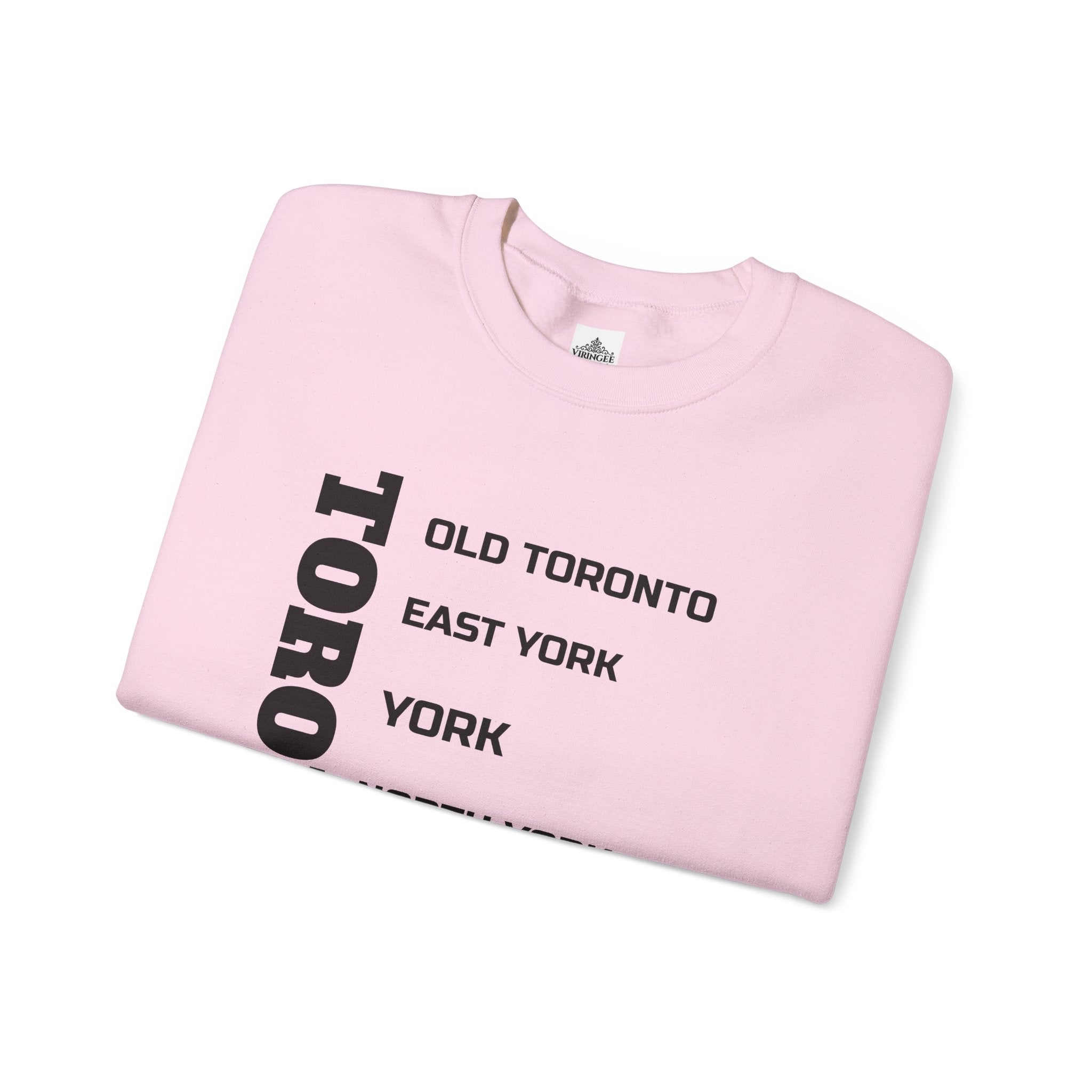 Viringee Toronto Six Boroughs Unisex Crewneck Sweatshirt