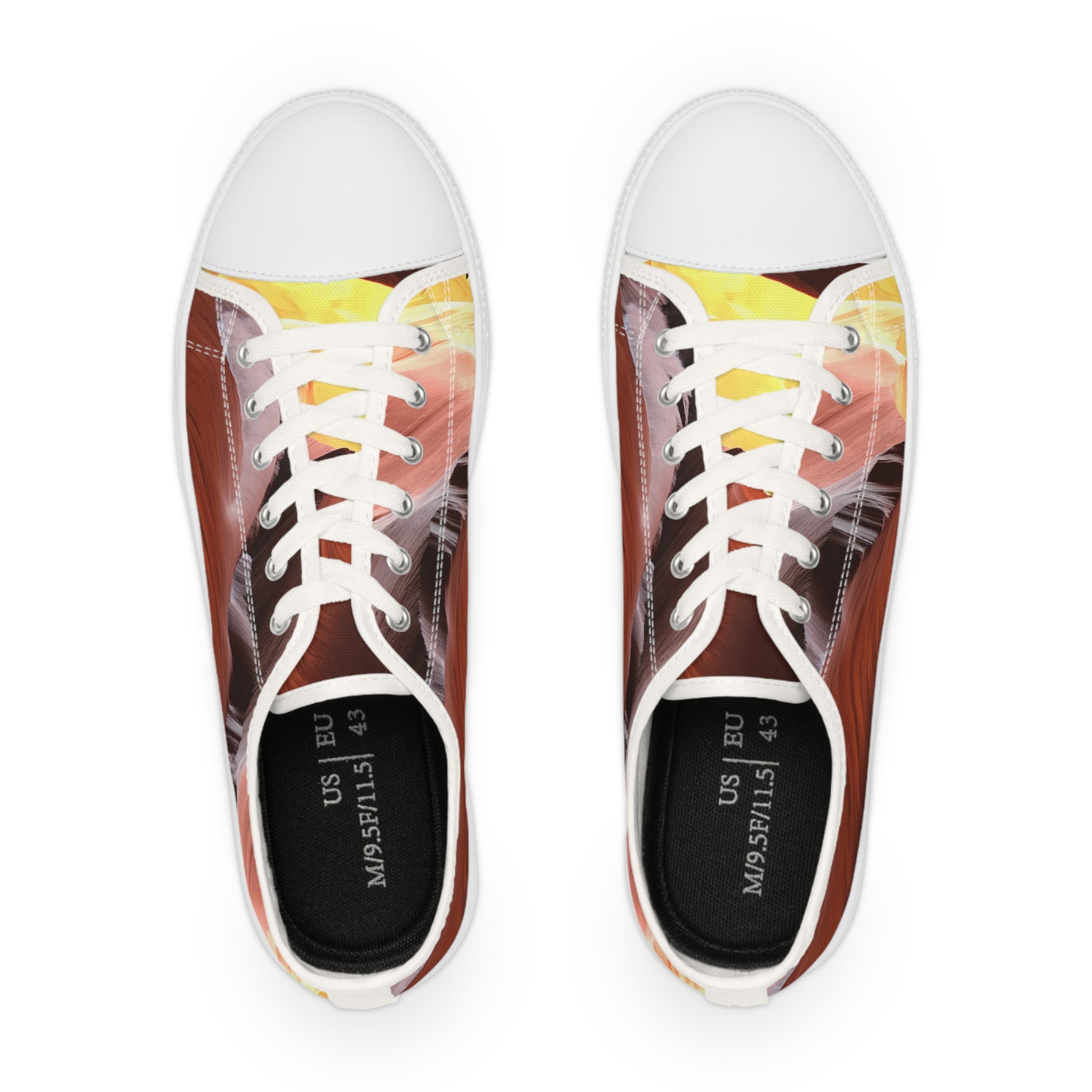 Viringee Martian Canyon Low Top Sneakers for the man with intent and confidence