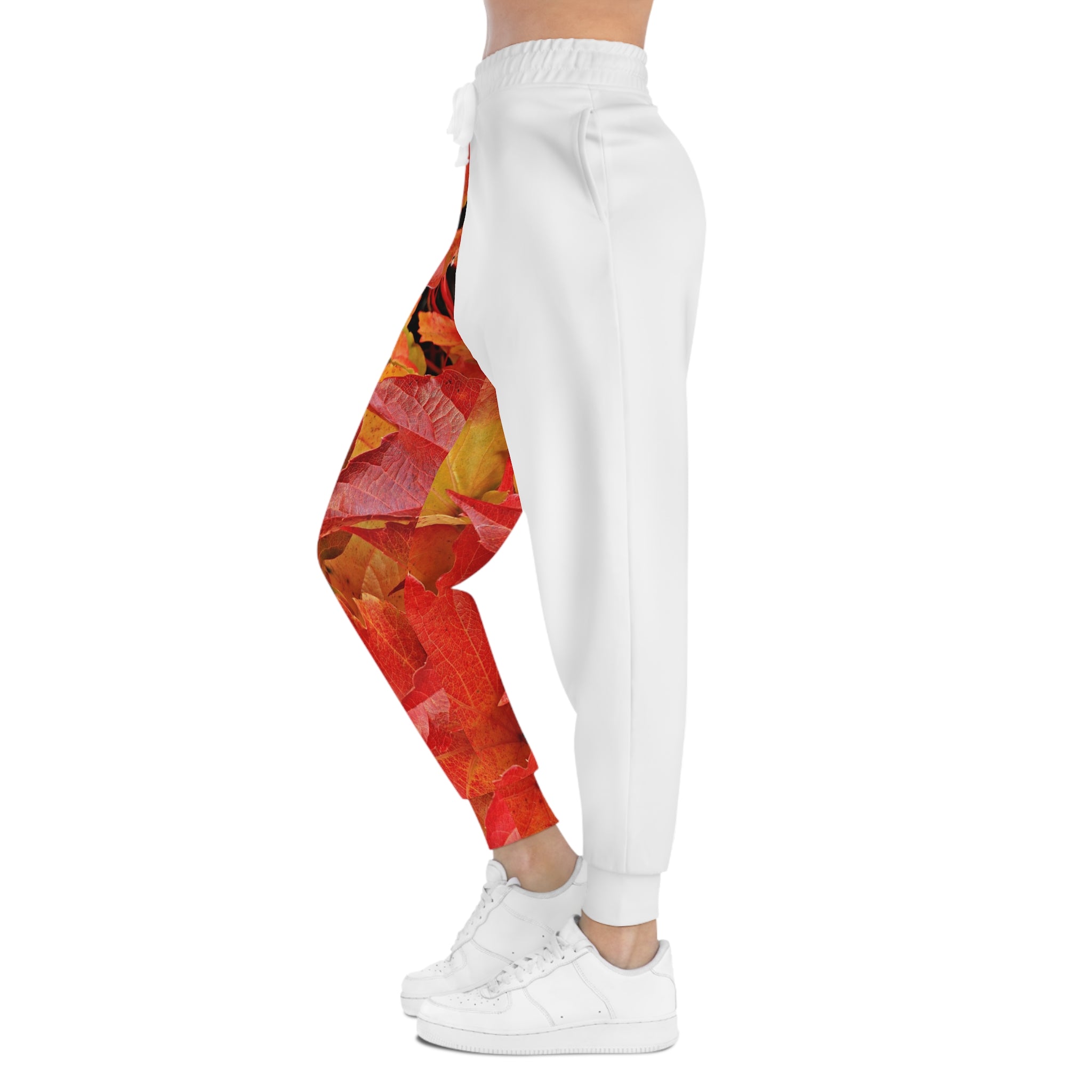 Viringee Autumn Leaves Athletic Joggers